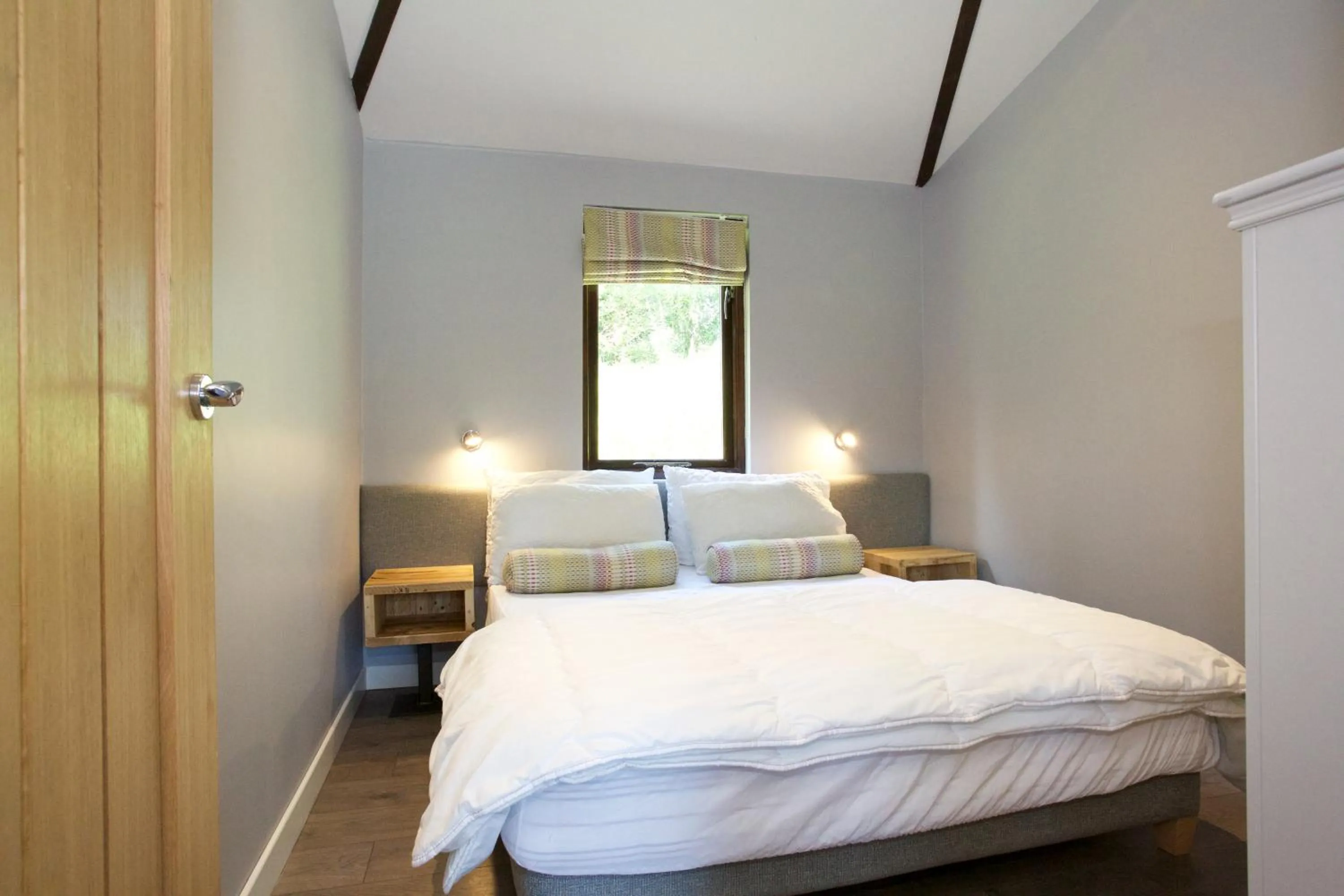 Bedroom, Bed in LOCH TAY HIGHLAND LODGES and GLAMPING PARK