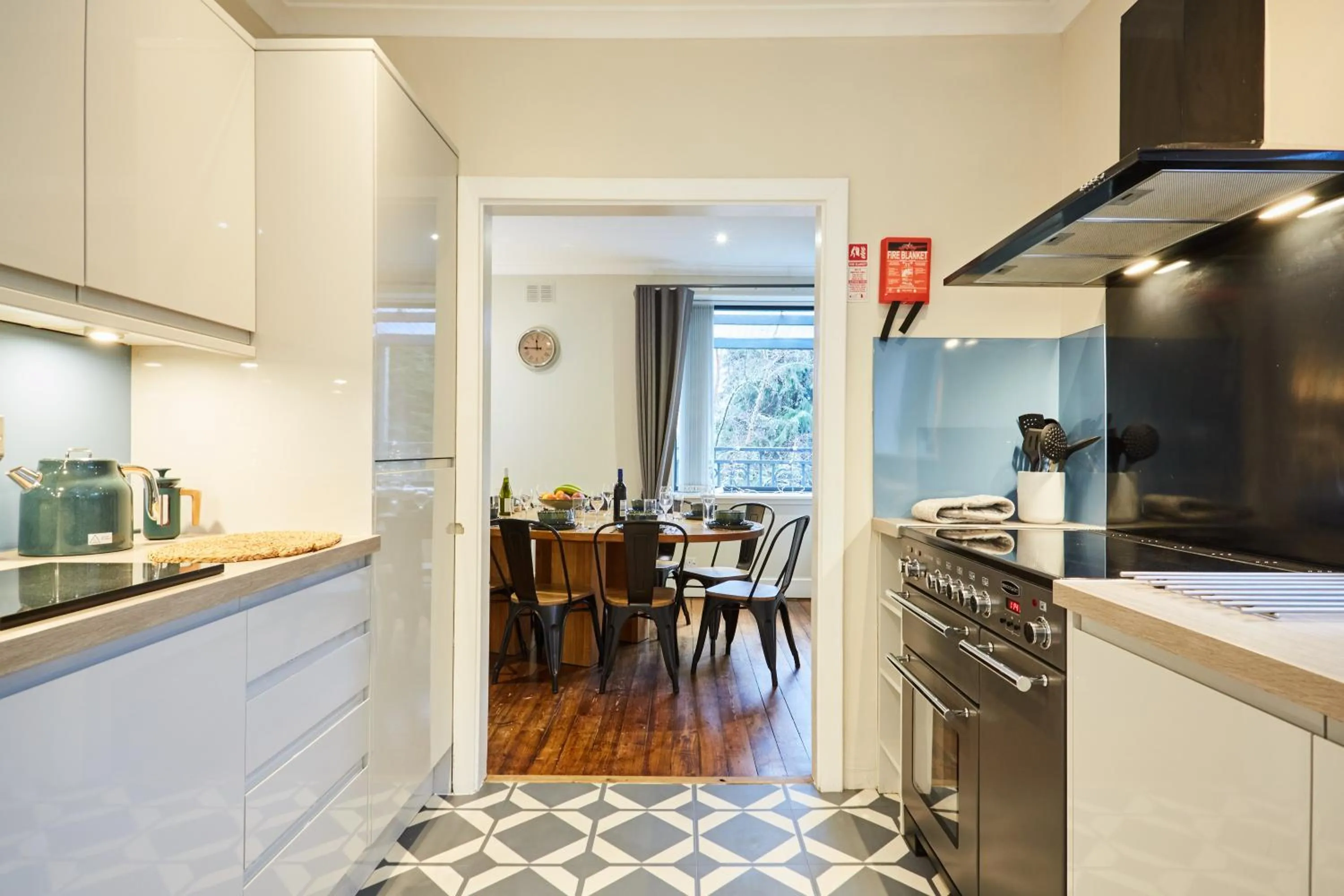 Kitchen or kitchenette in LOCH TAY HIGHLAND LODGES and GLAMPING PARK