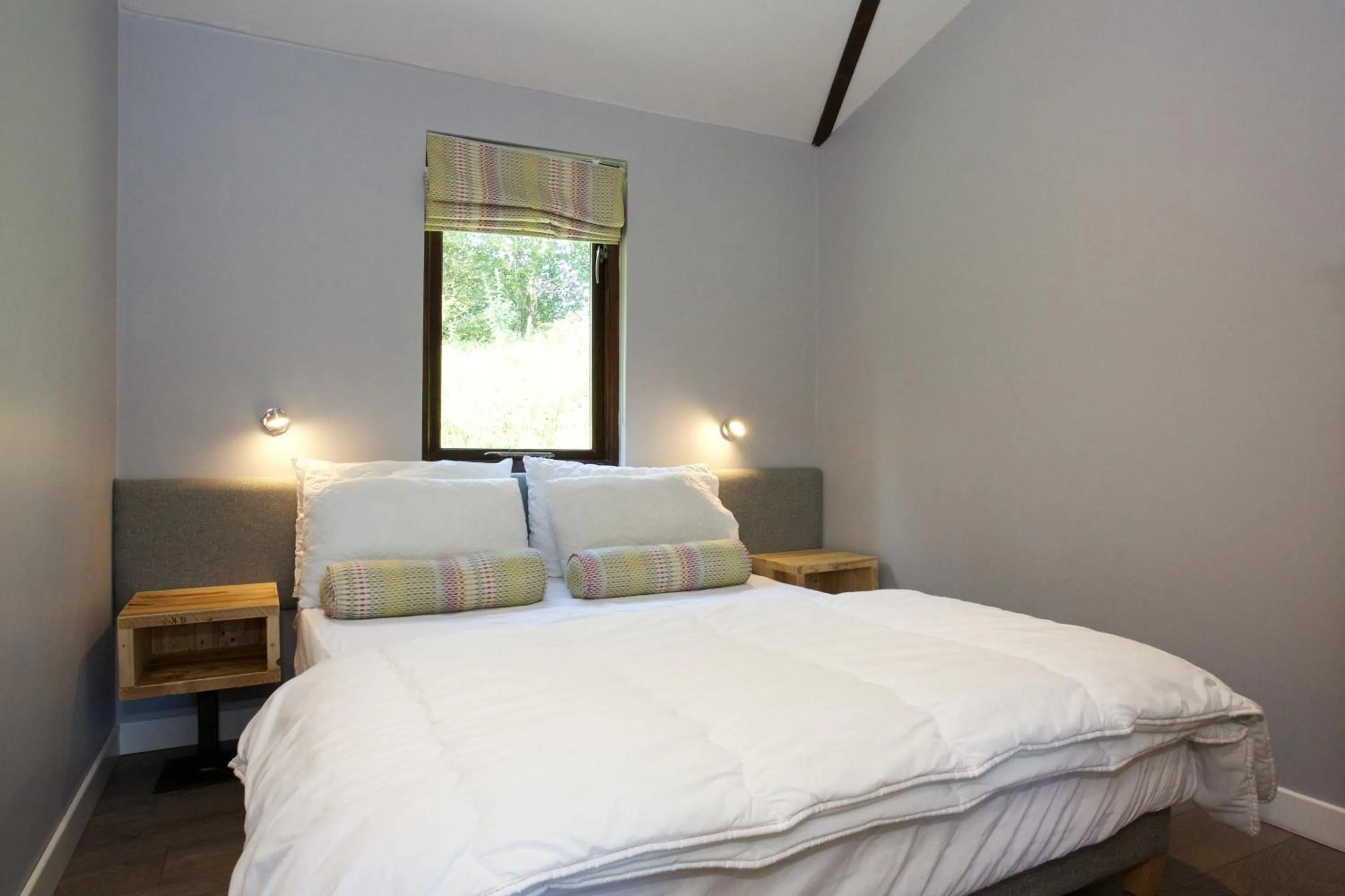 Bedroom, Bed in LOCH TAY HIGHLAND LODGES and GLAMPING PARK