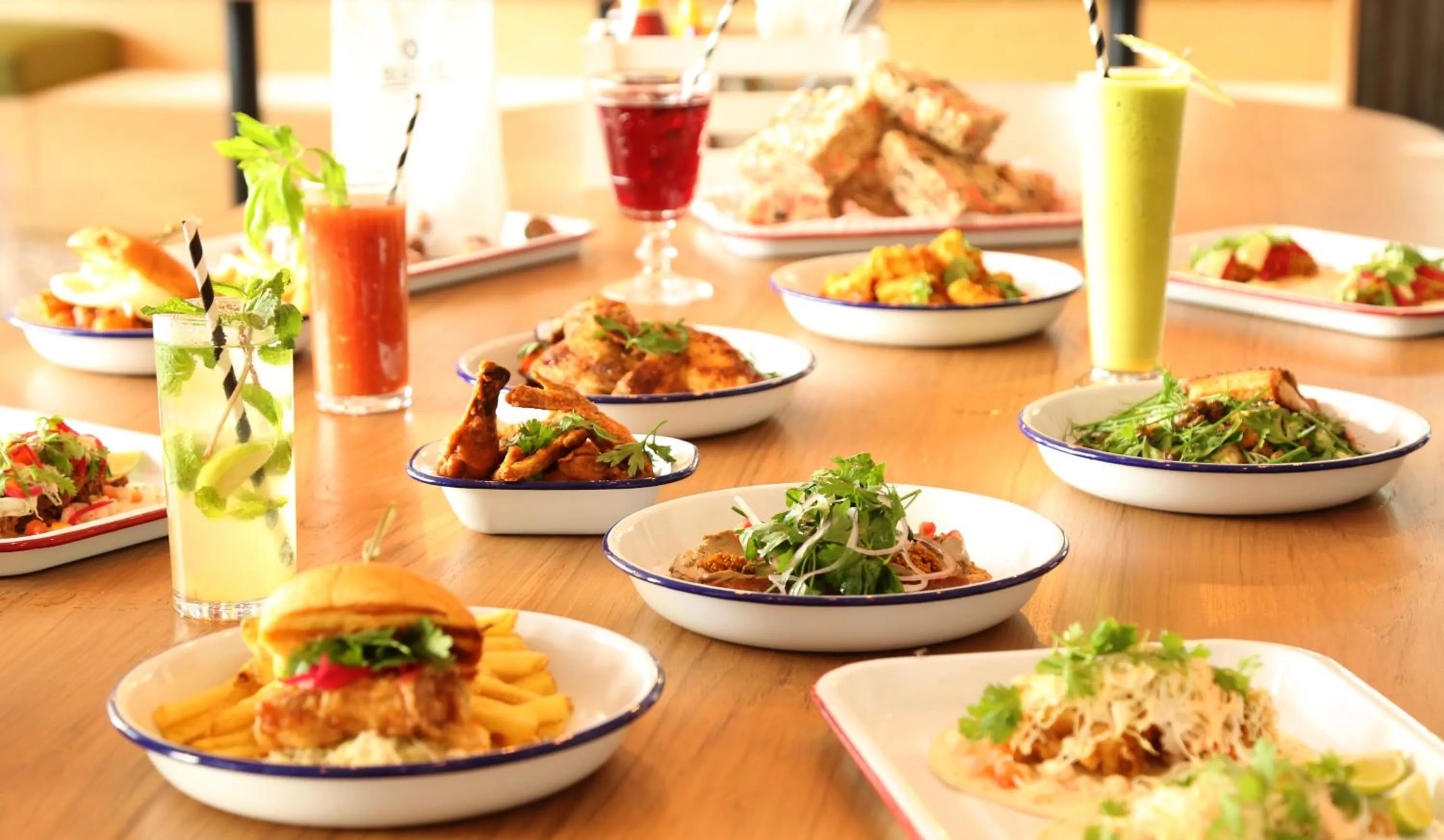 Food and drinks in First Central Hotel Suites