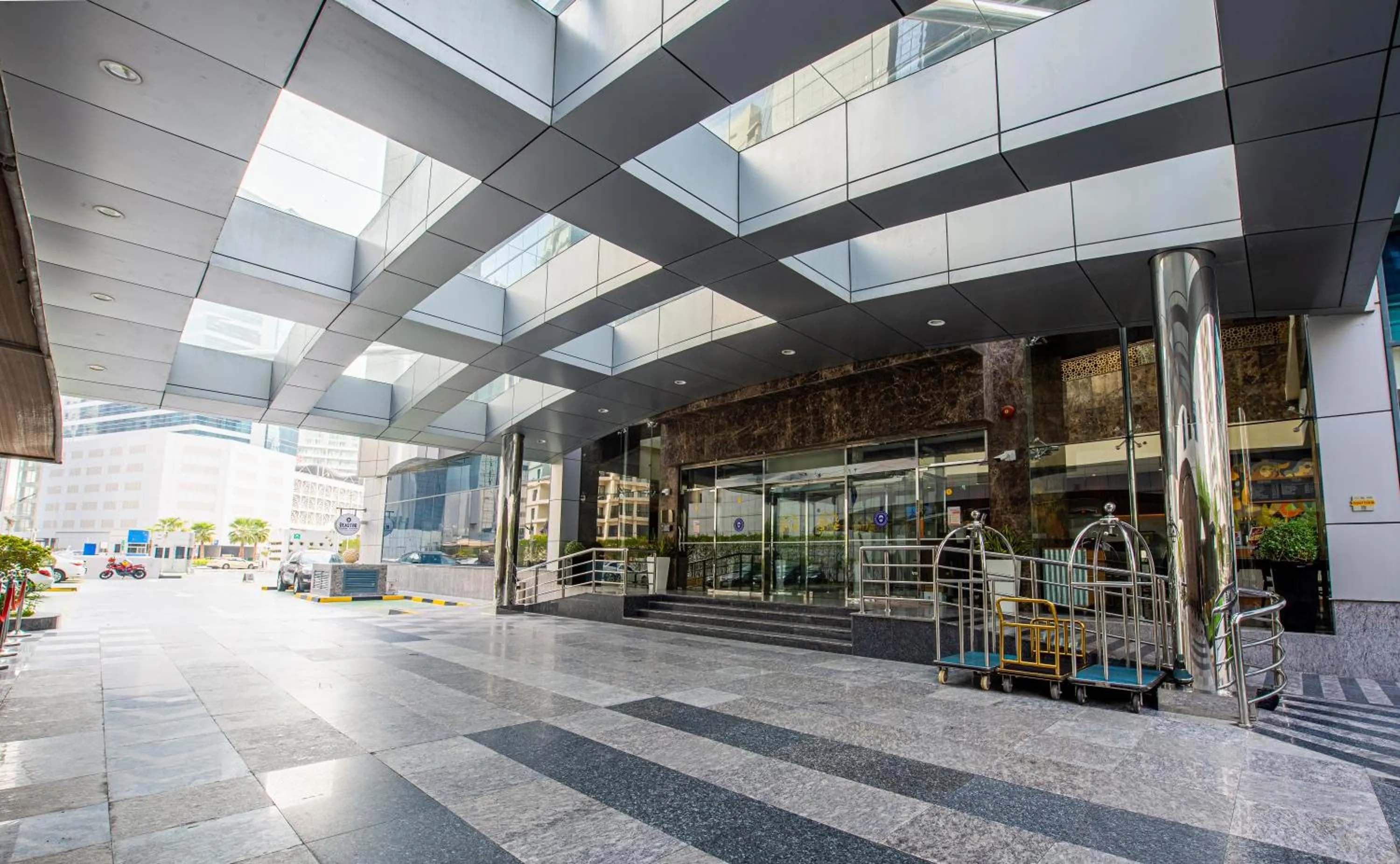 Property building in First Central Hotel Suites