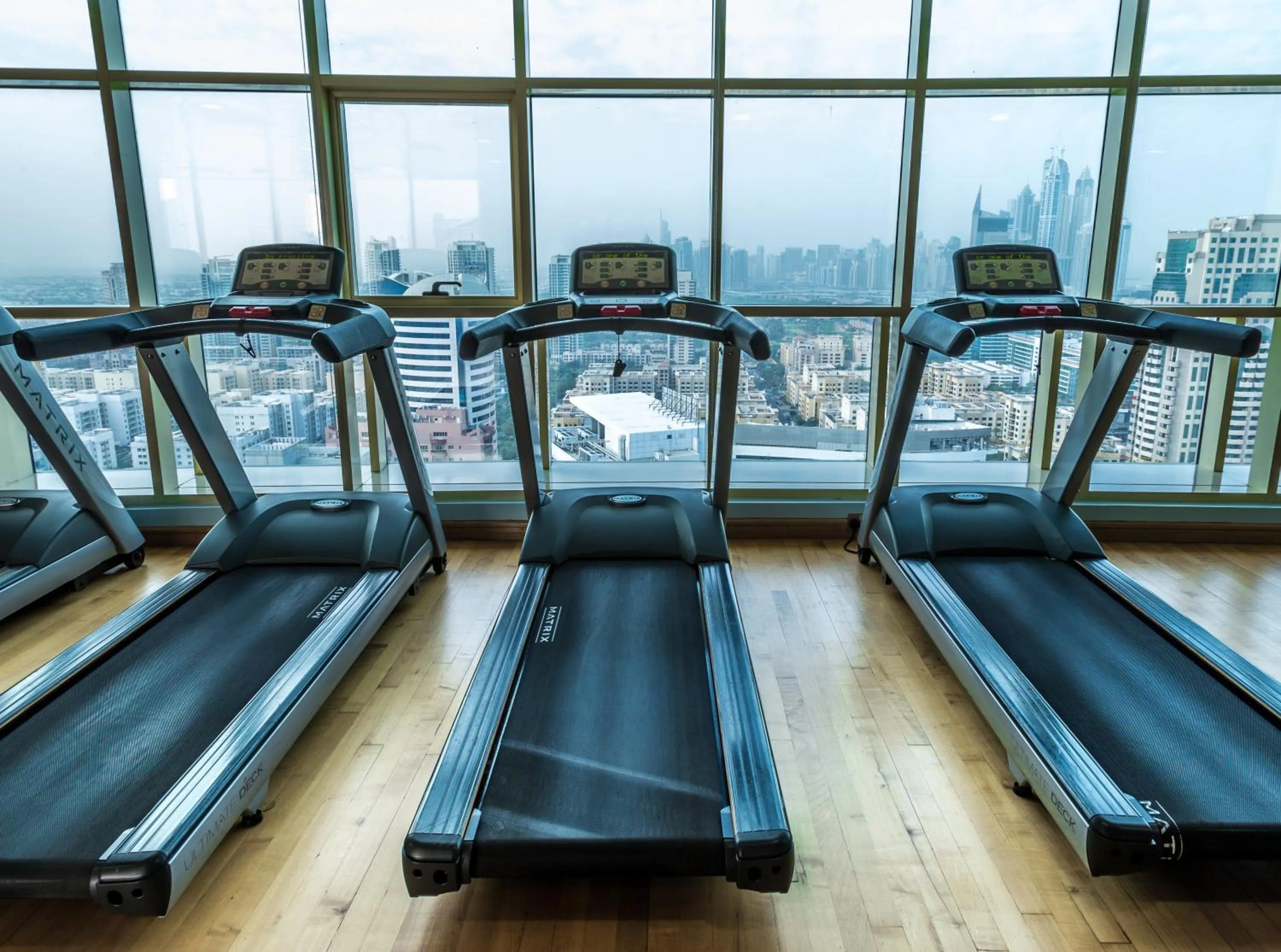 Fitness centre/facilities in First Central Hotel Suites