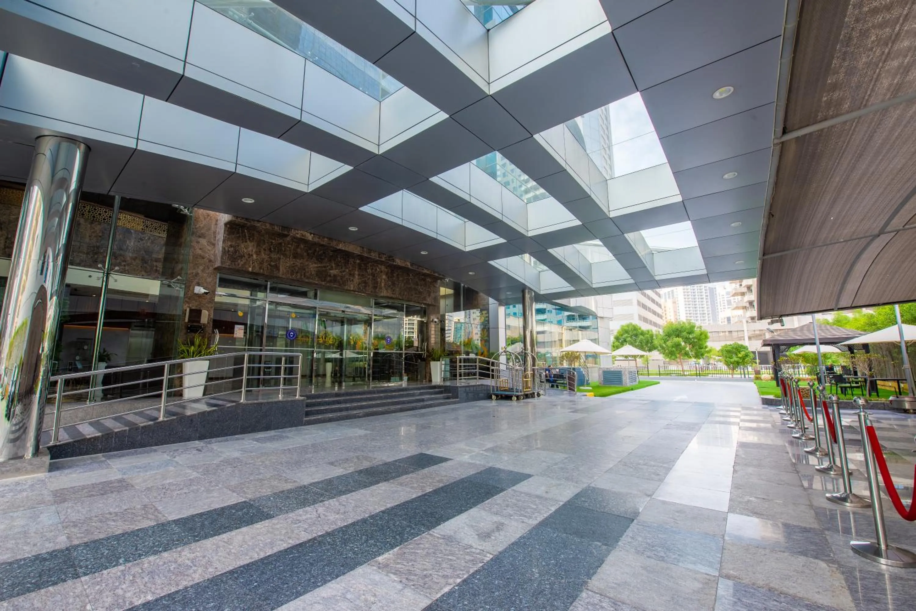 Property building in First Central Hotel Suites