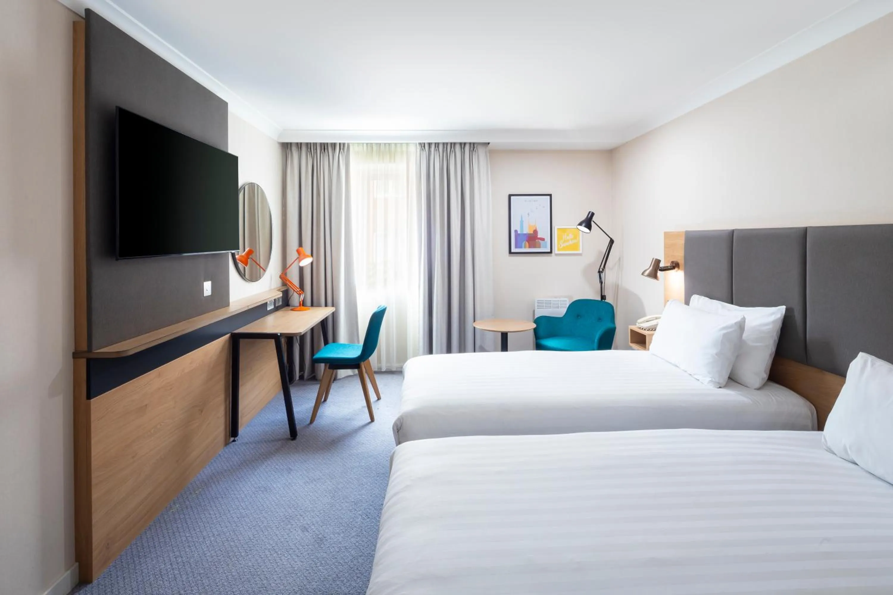 Bedroom, Bed in Holiday Inn Reading South M4 Jct 11 by IHG