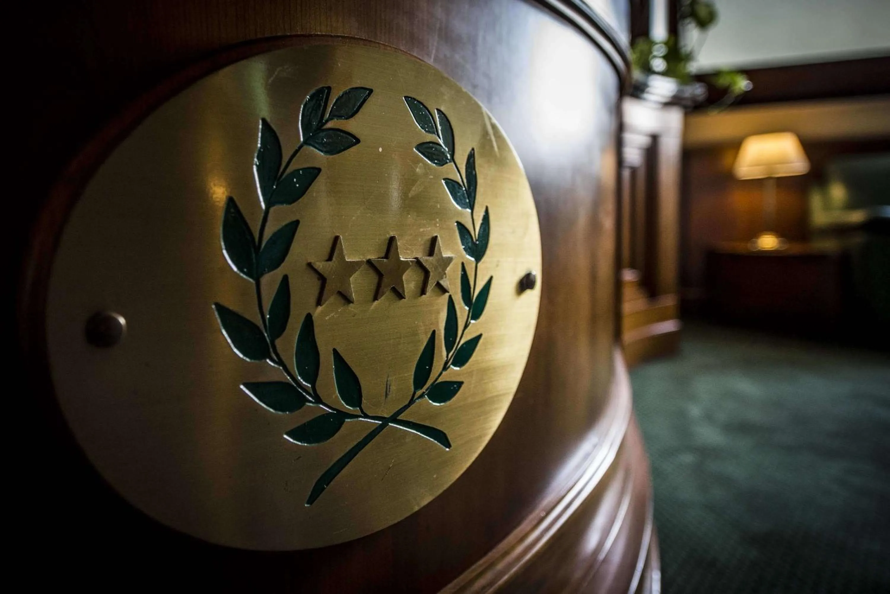 Property logo or sign in Nuovo Albergo