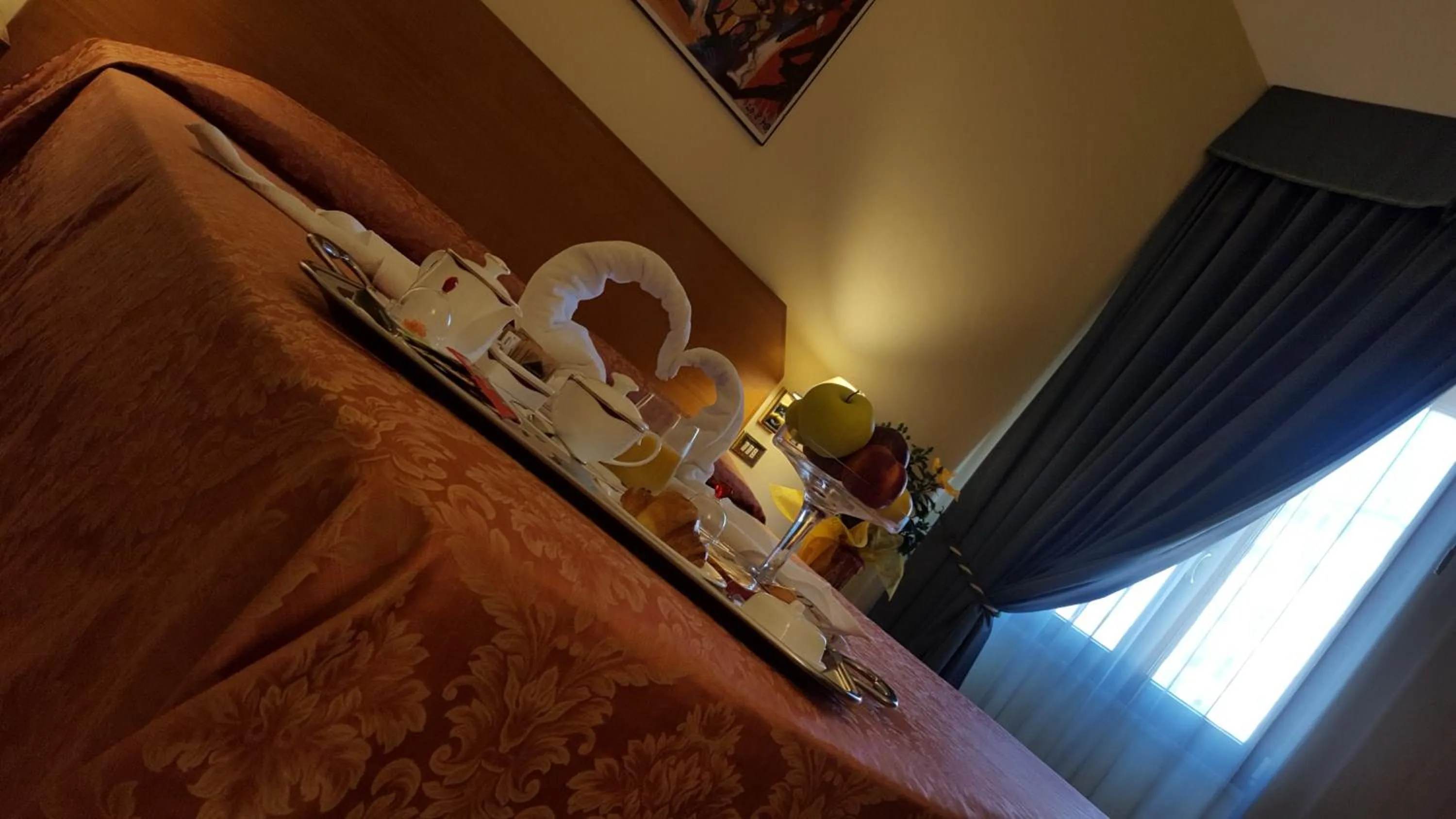 Decorative detail in Nuovo Albergo