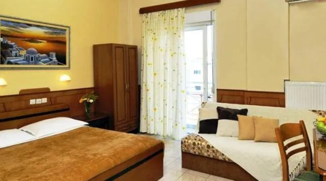 Bed in Hotel Admitos