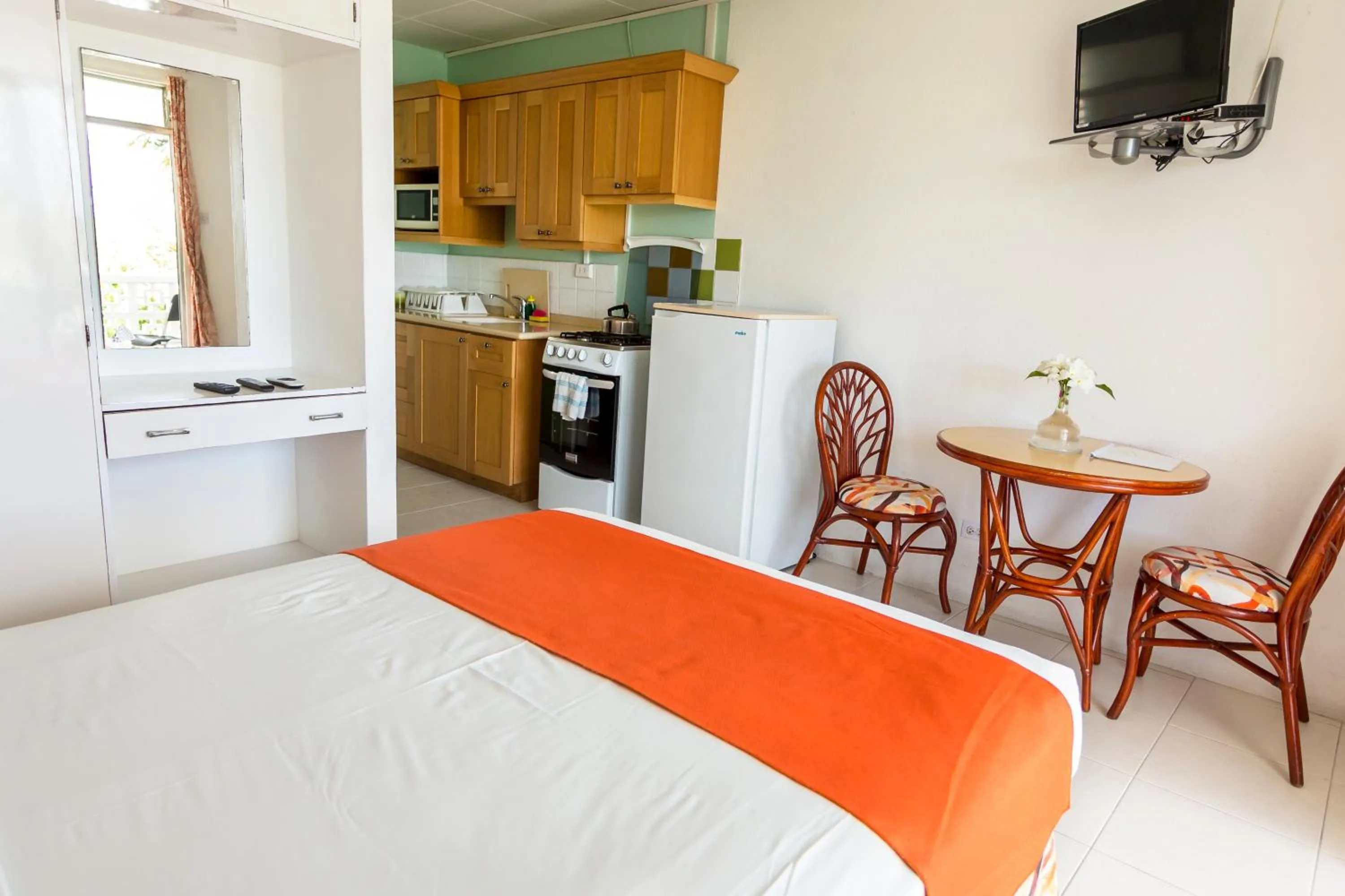 Bed in Adulo Apartments