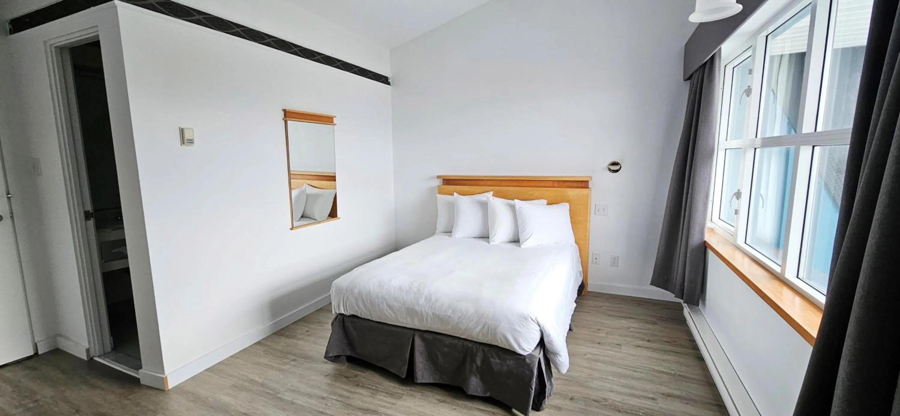 Bed in Hébergement Fort Prével