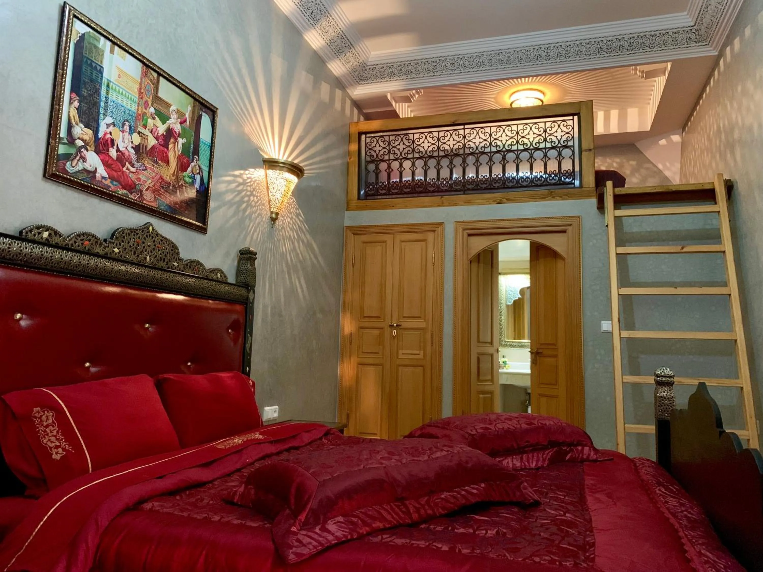 Bedroom, Bed in Riad Miral