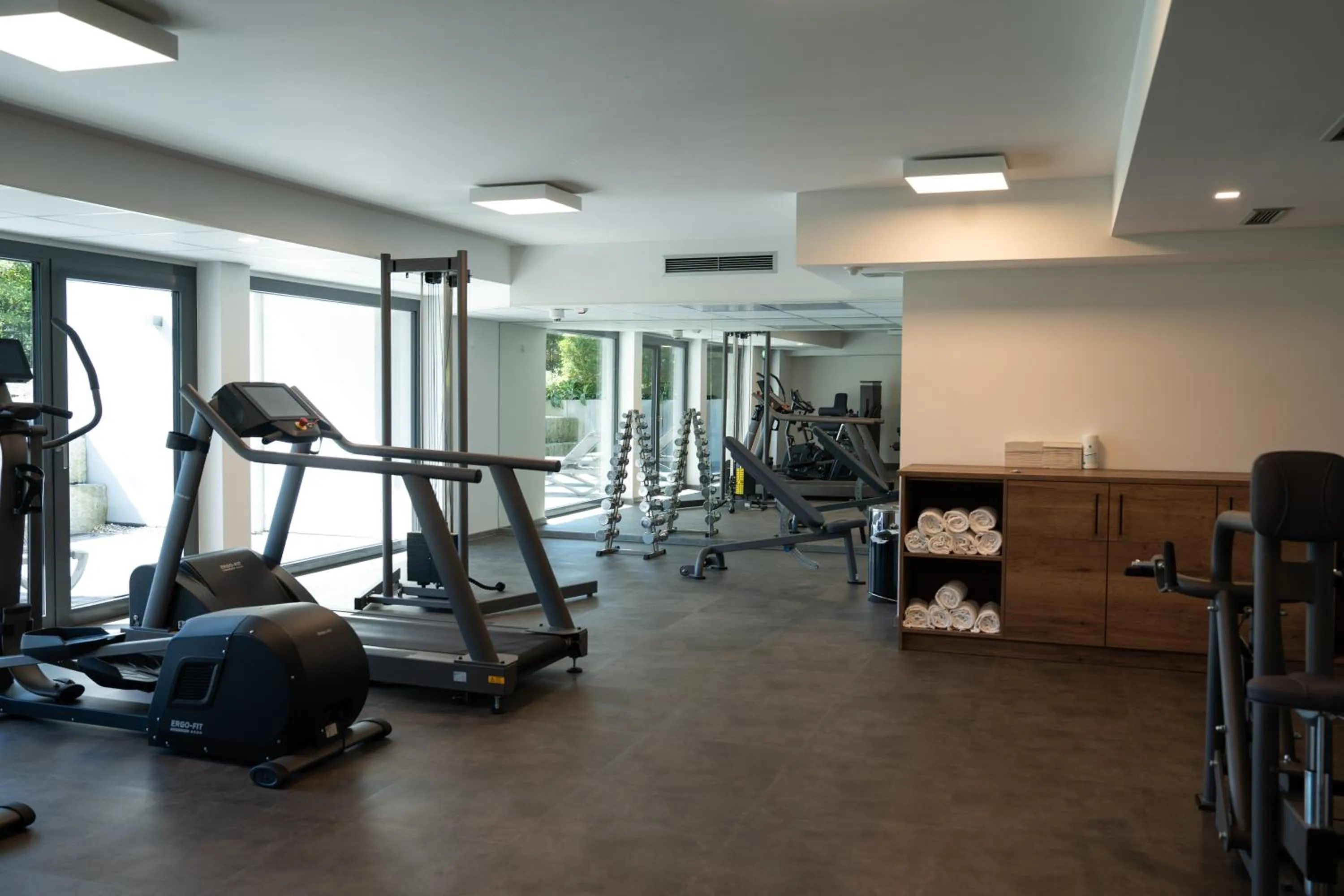 Fitness centre/facilities in Hotel-Restaurant Kunz