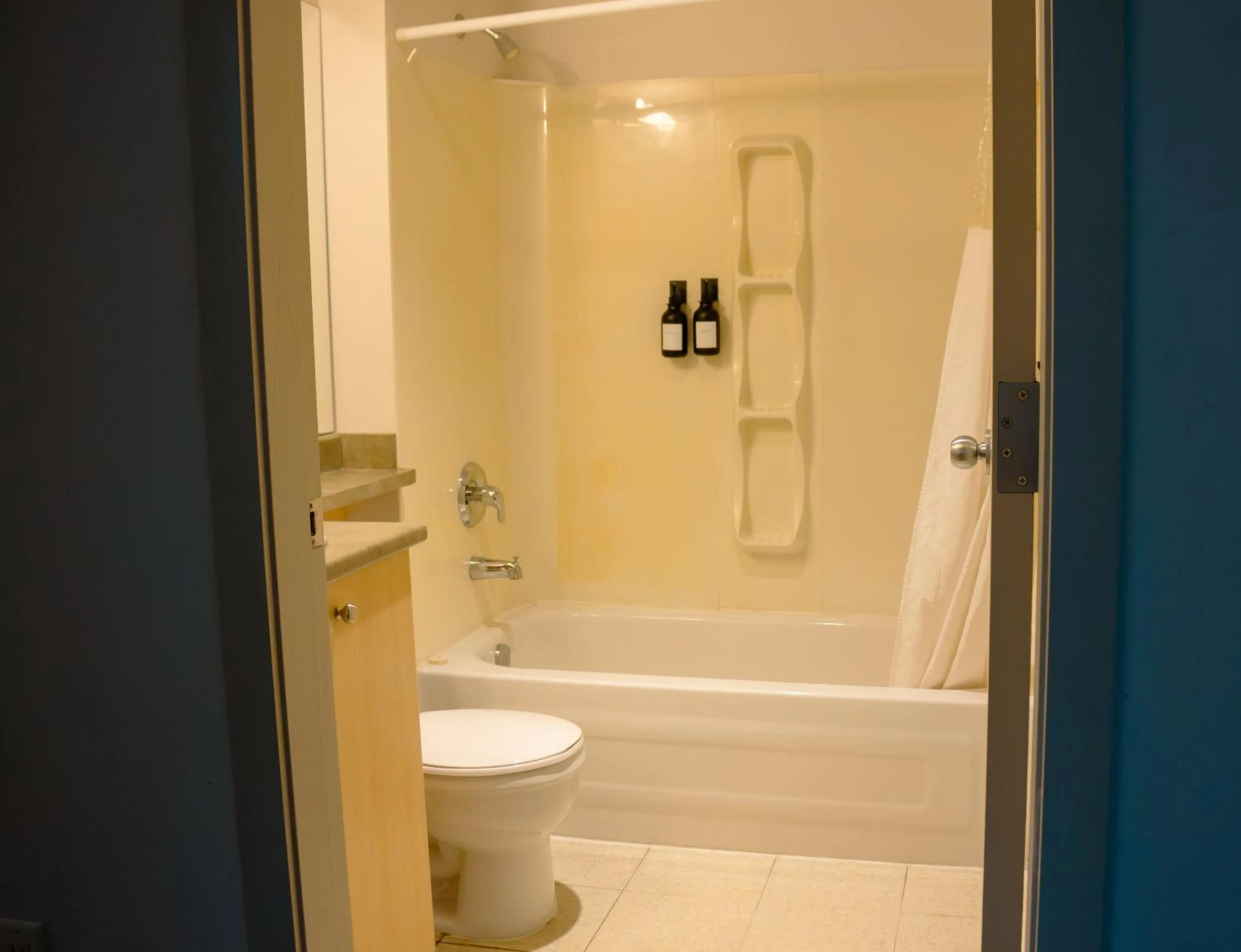 Bathroom in Carey Centre on UBC campus