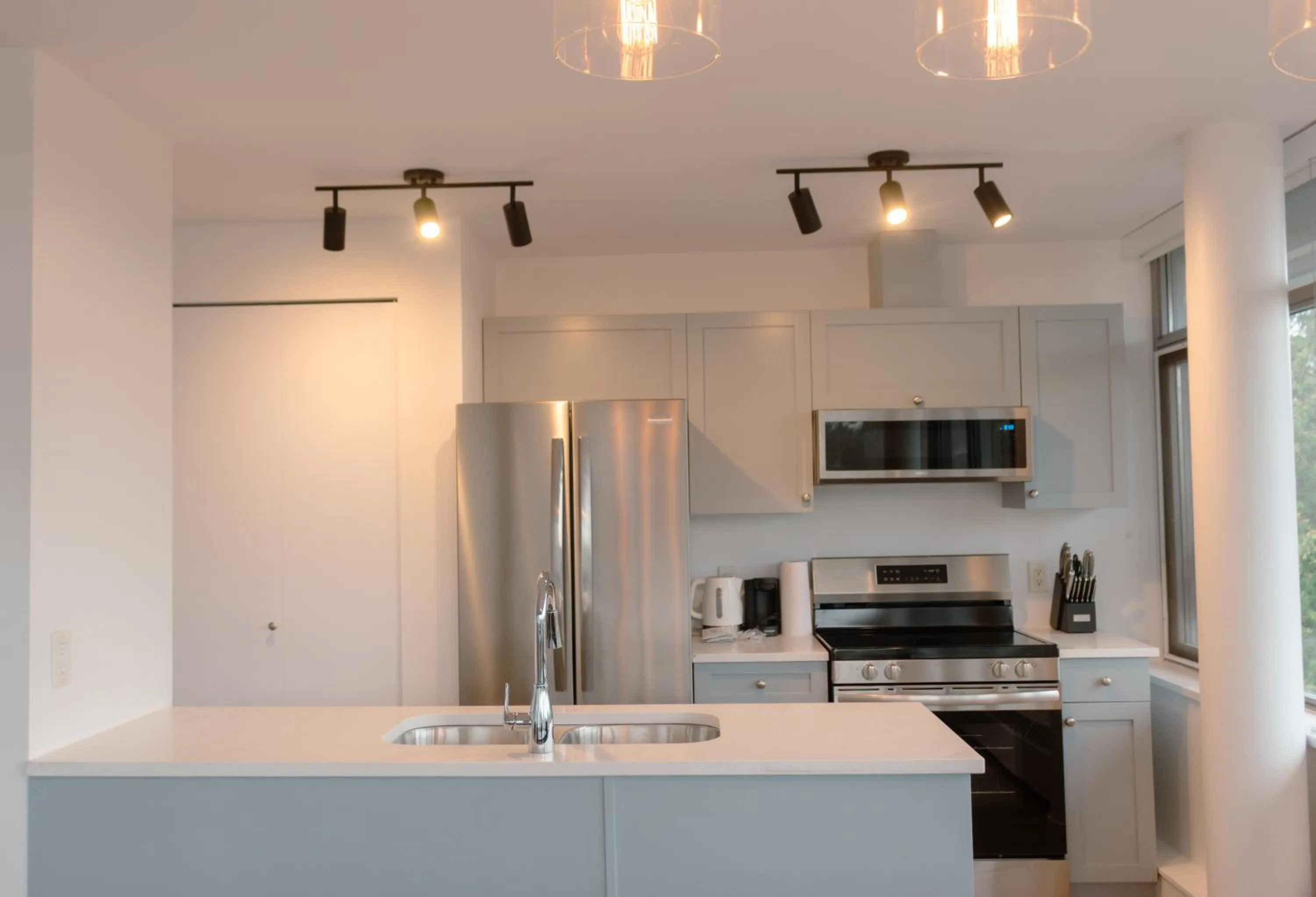 Kitchen or kitchenette in Carey Centre on UBC campus