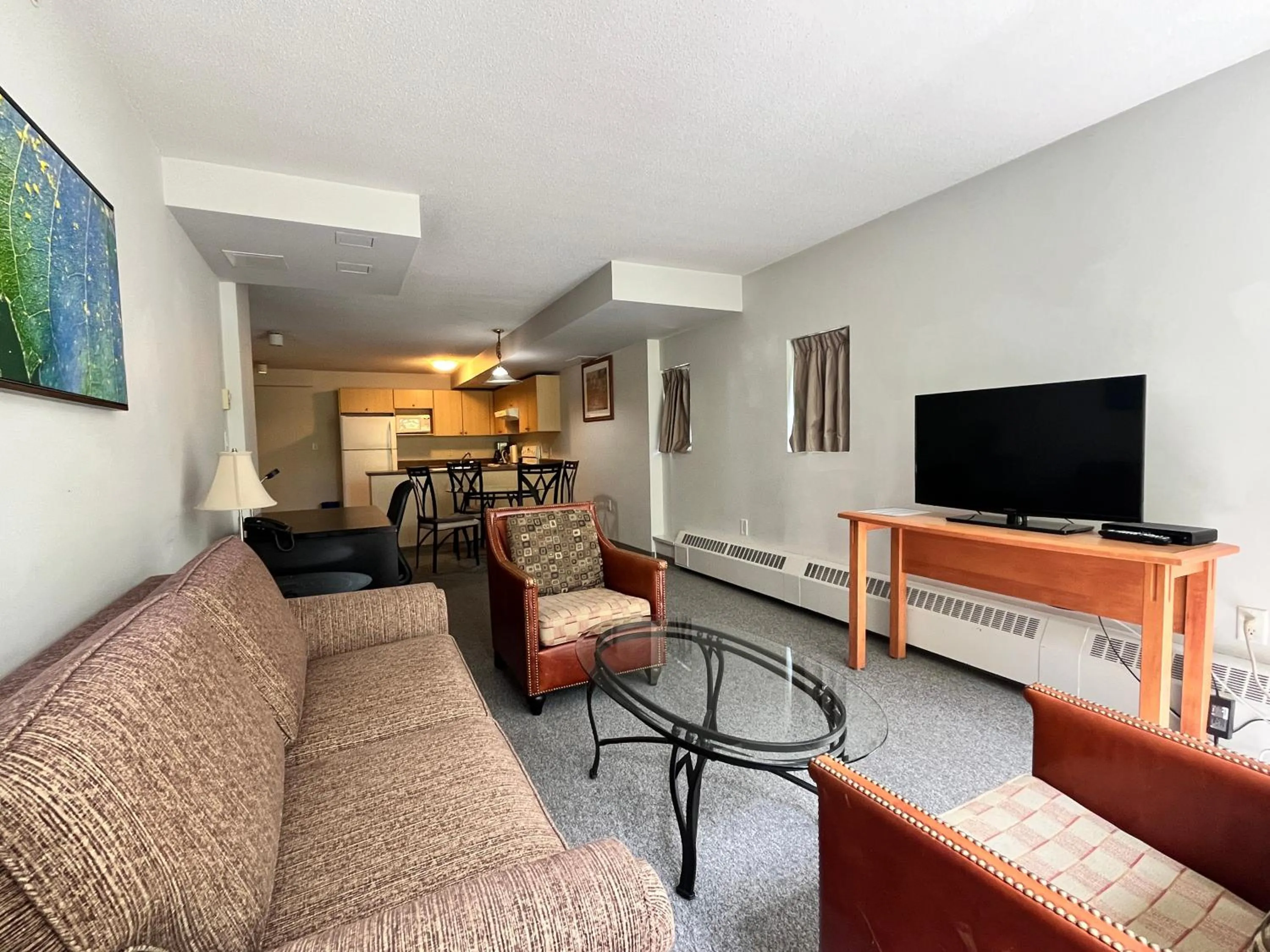 Living room in Carey Centre on UBC campus