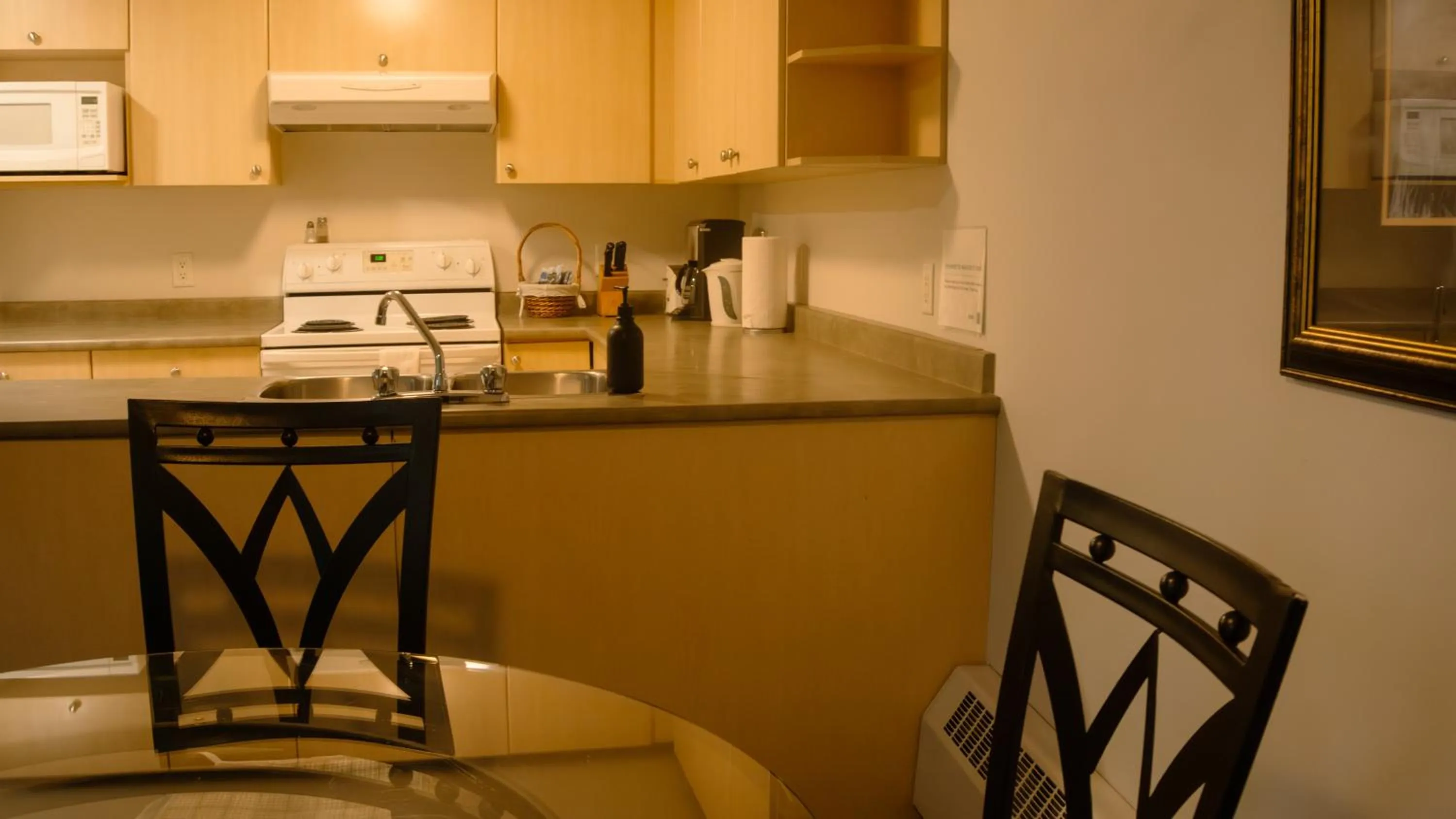 Dining area in Carey Centre on UBC campus