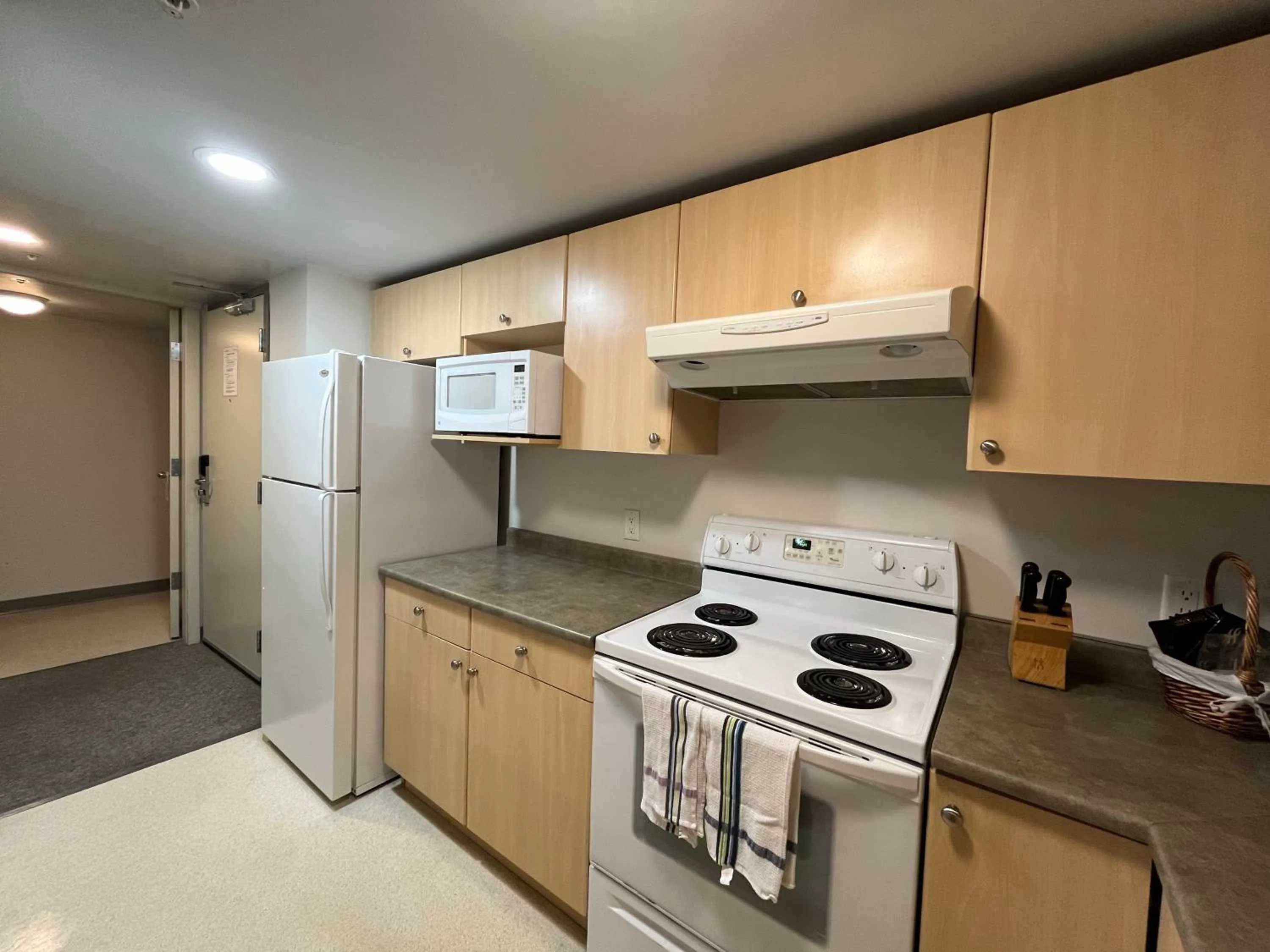 Kitchen or kitchenette in Carey Centre on UBC campus