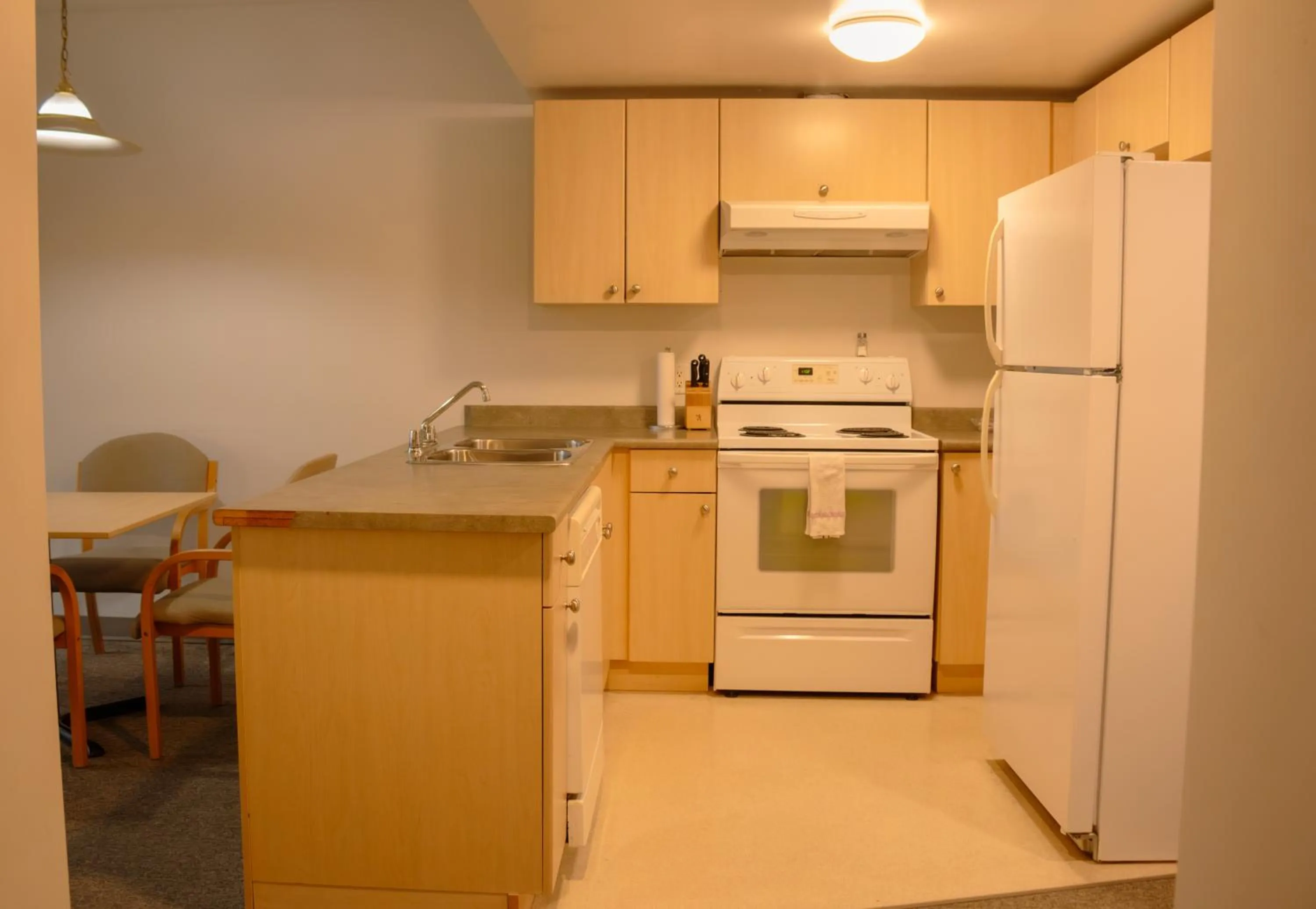 Kitchen or kitchenette in Carey Centre on UBC campus