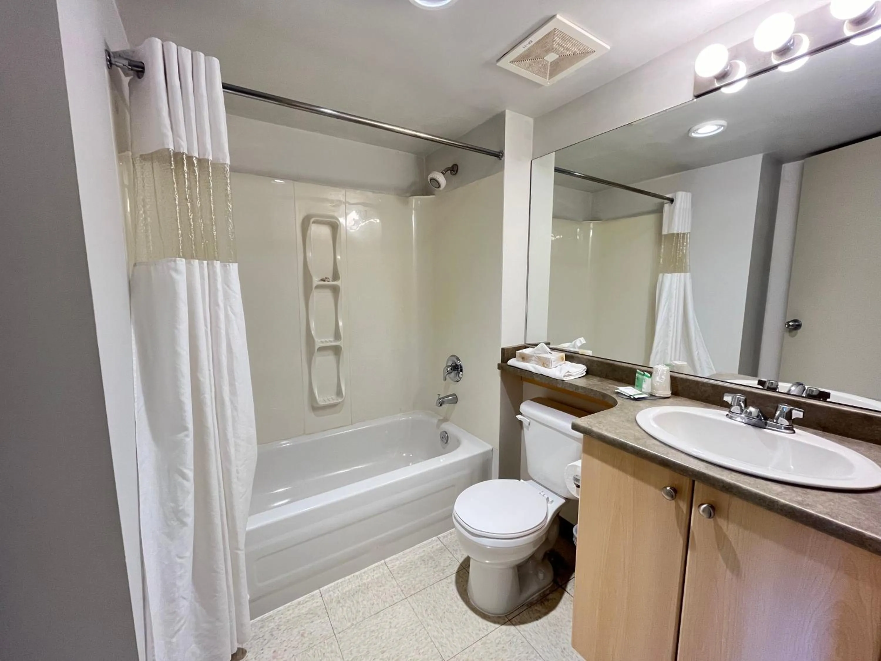 Bathroom in Carey Centre on UBC campus