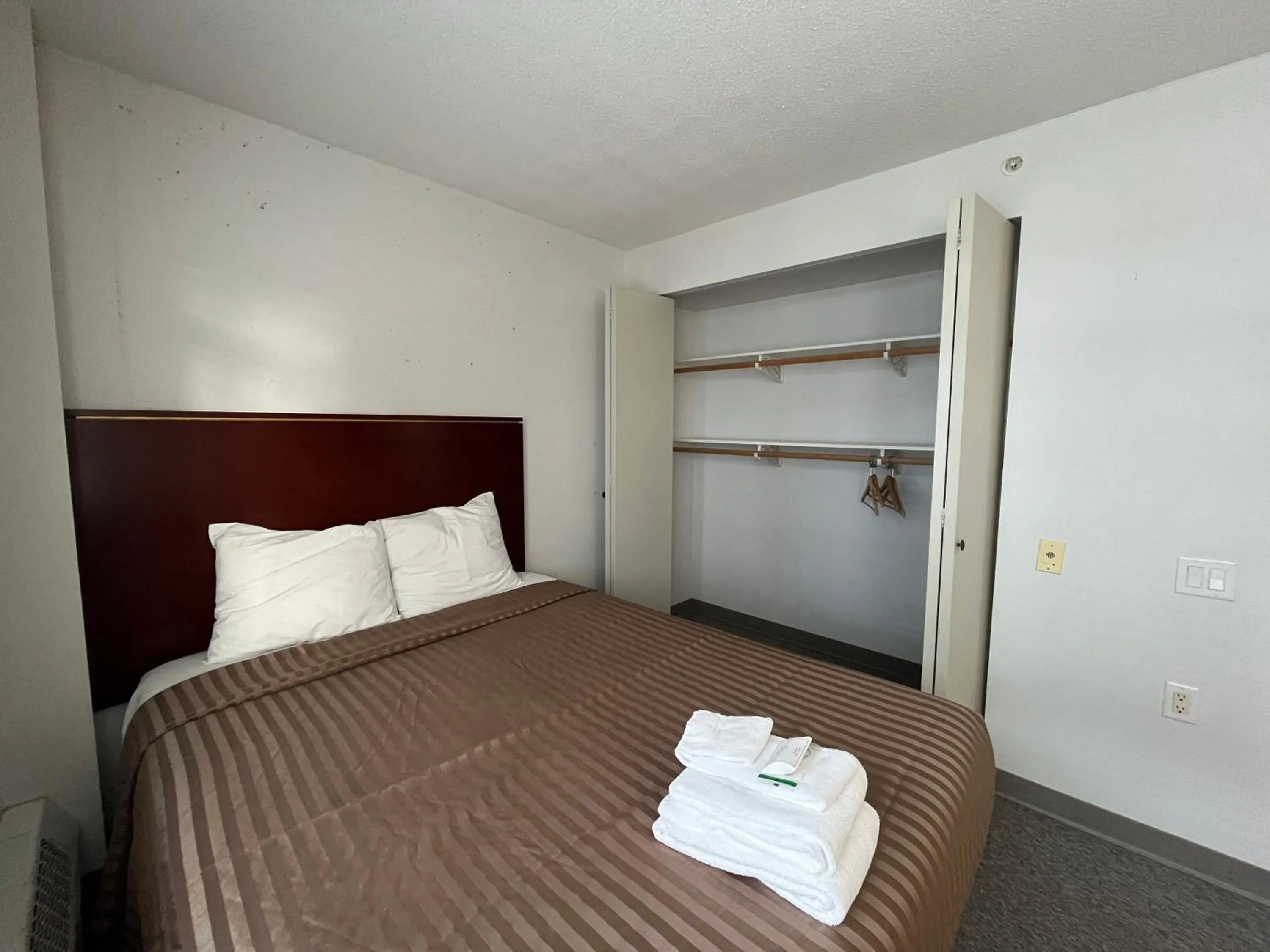 Bed in Carey Centre on UBC campus