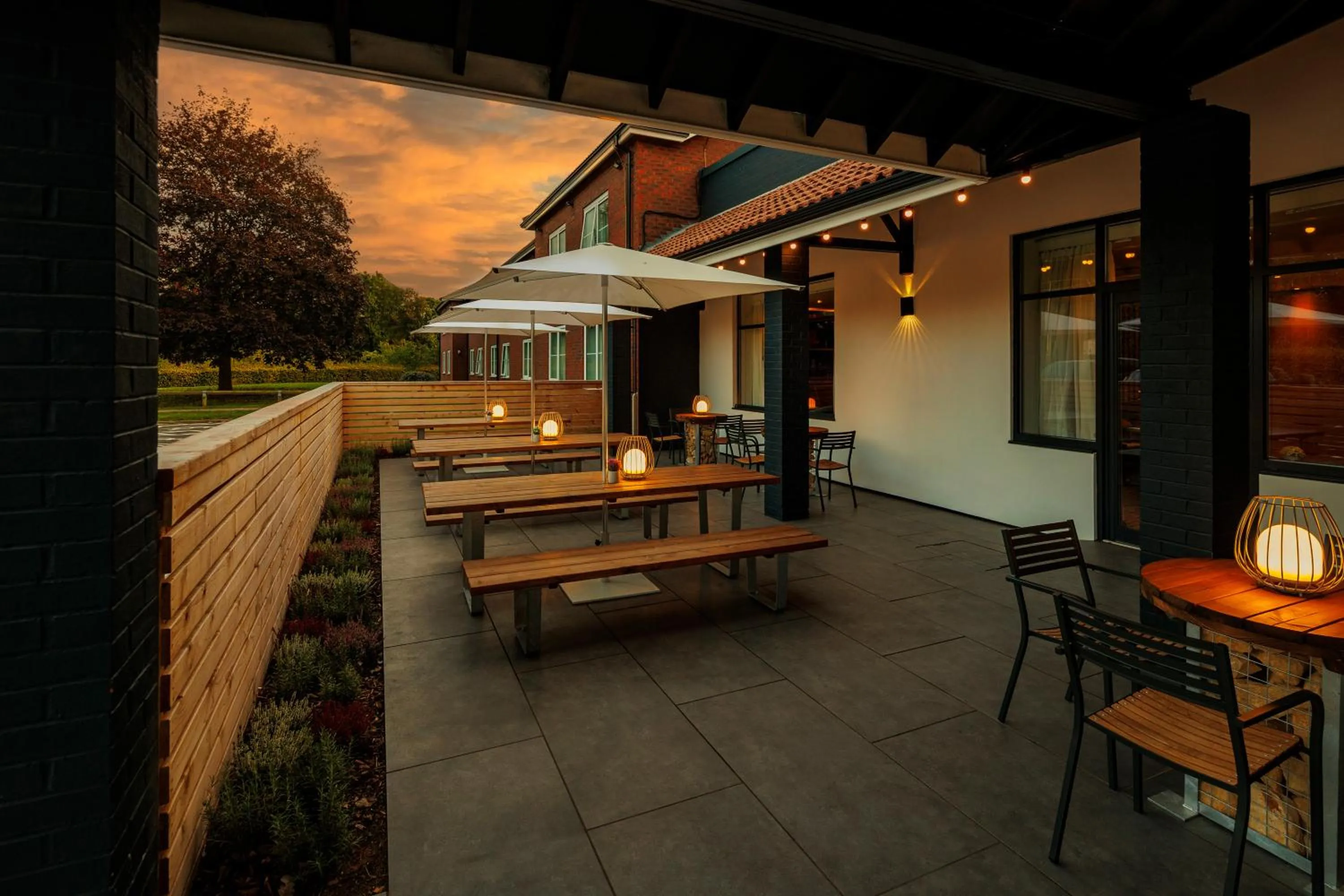 Patio in Holiday Inn High Wycombe M40, Jct.4 by IHG