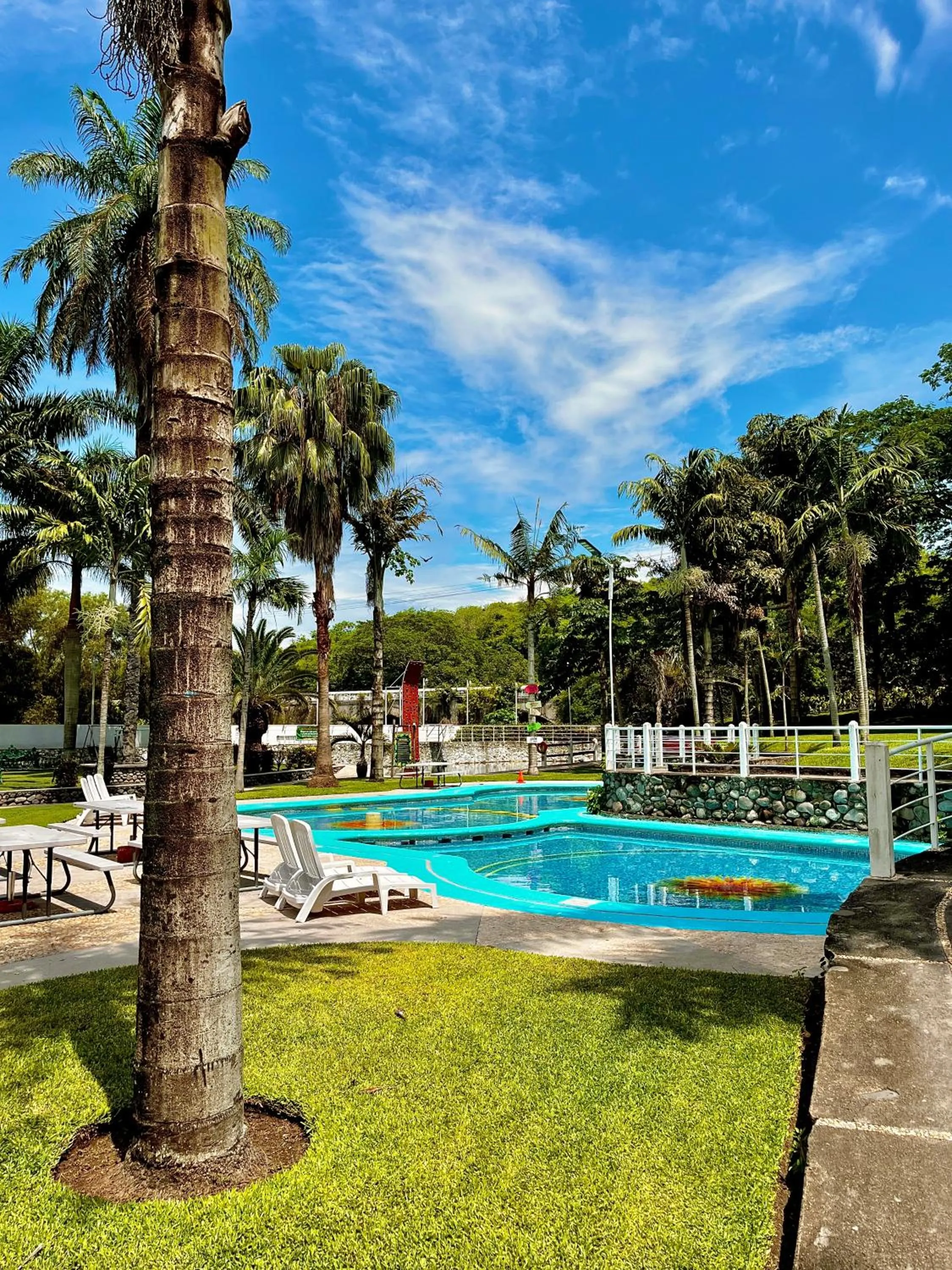 Swimming pool in Hotel Puente Nacional & Spa