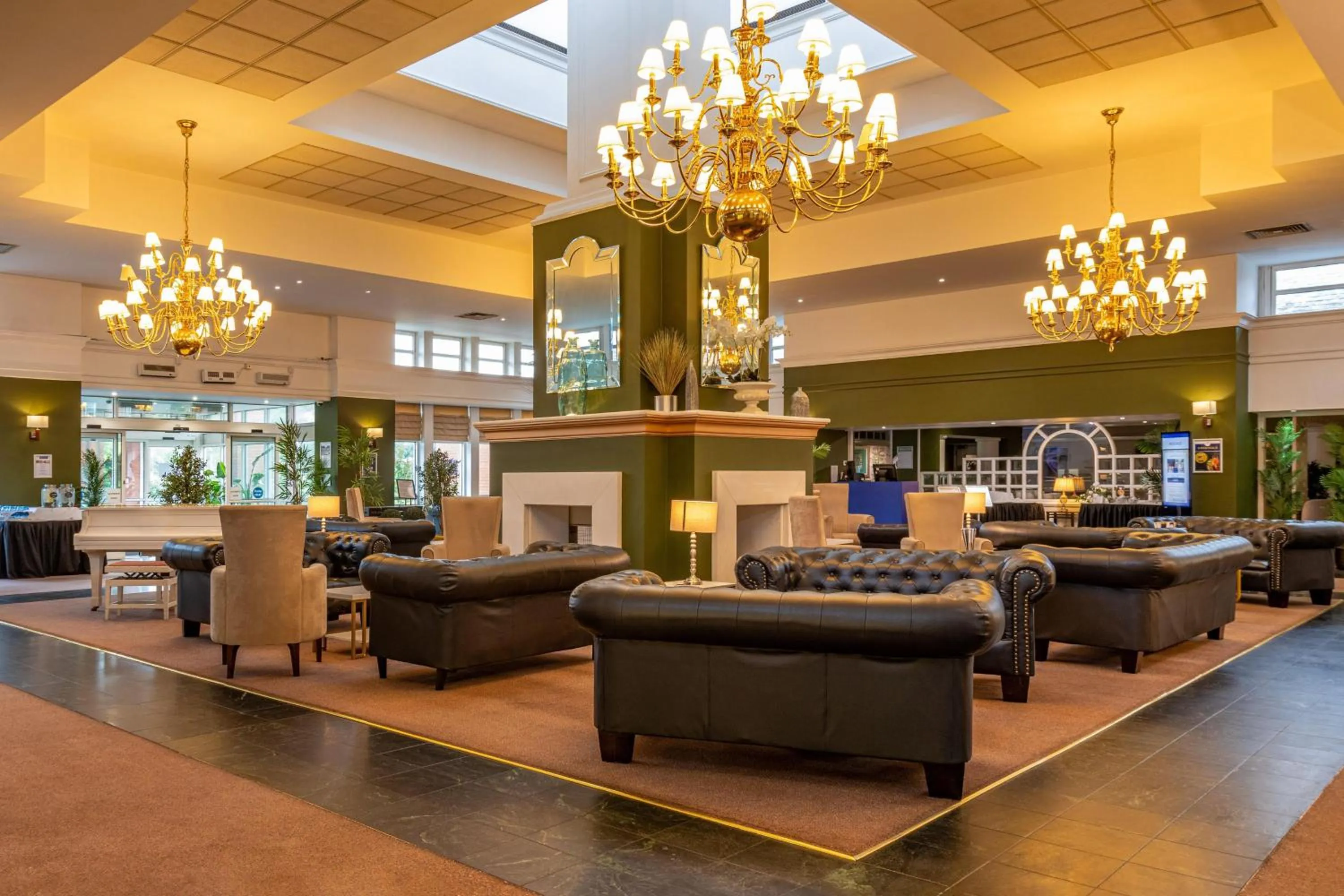 Lobby or reception in Bromsgrove Hotel and Spa