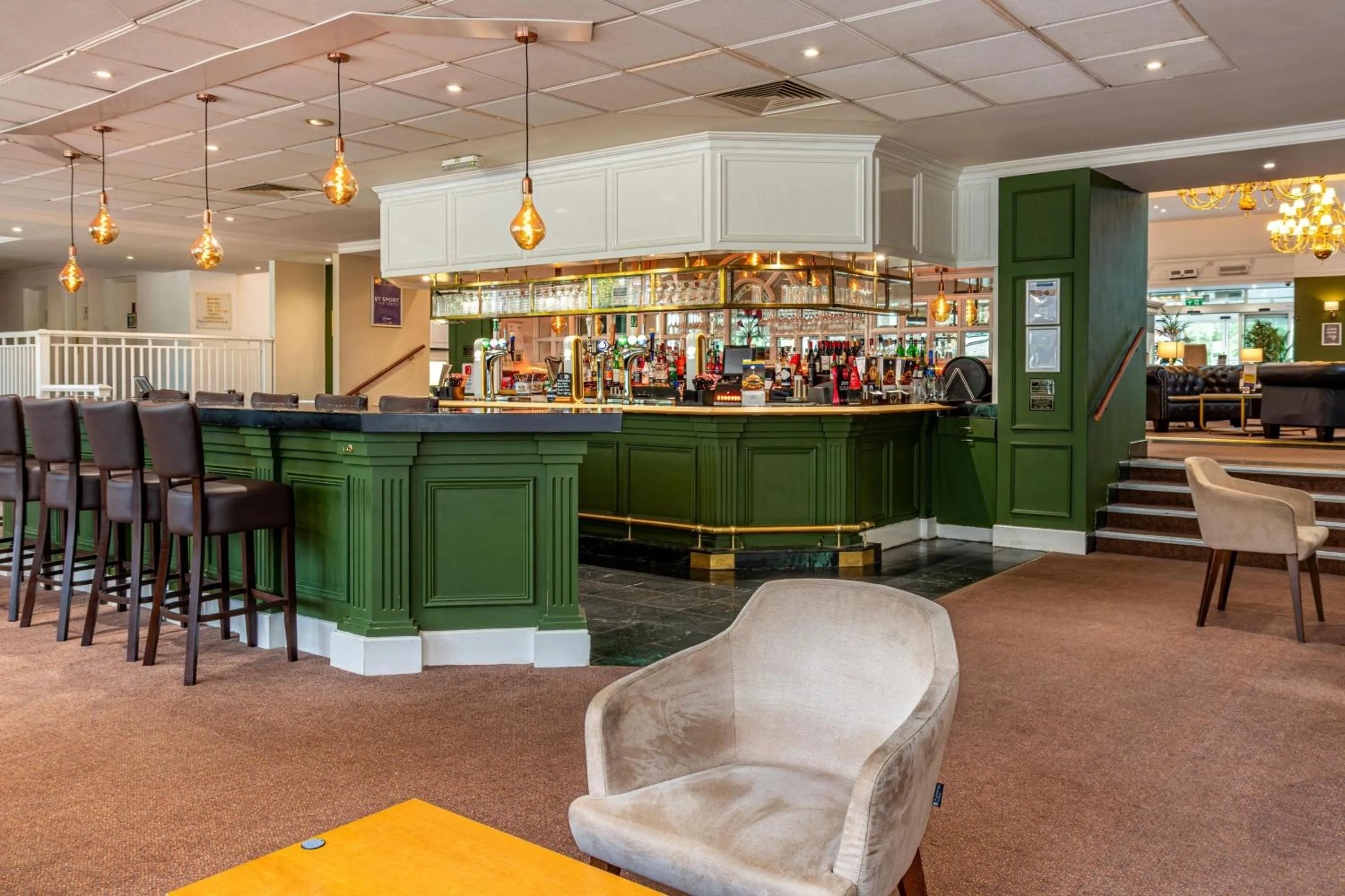 Lounge or bar in Bromsgrove Hotel and Spa