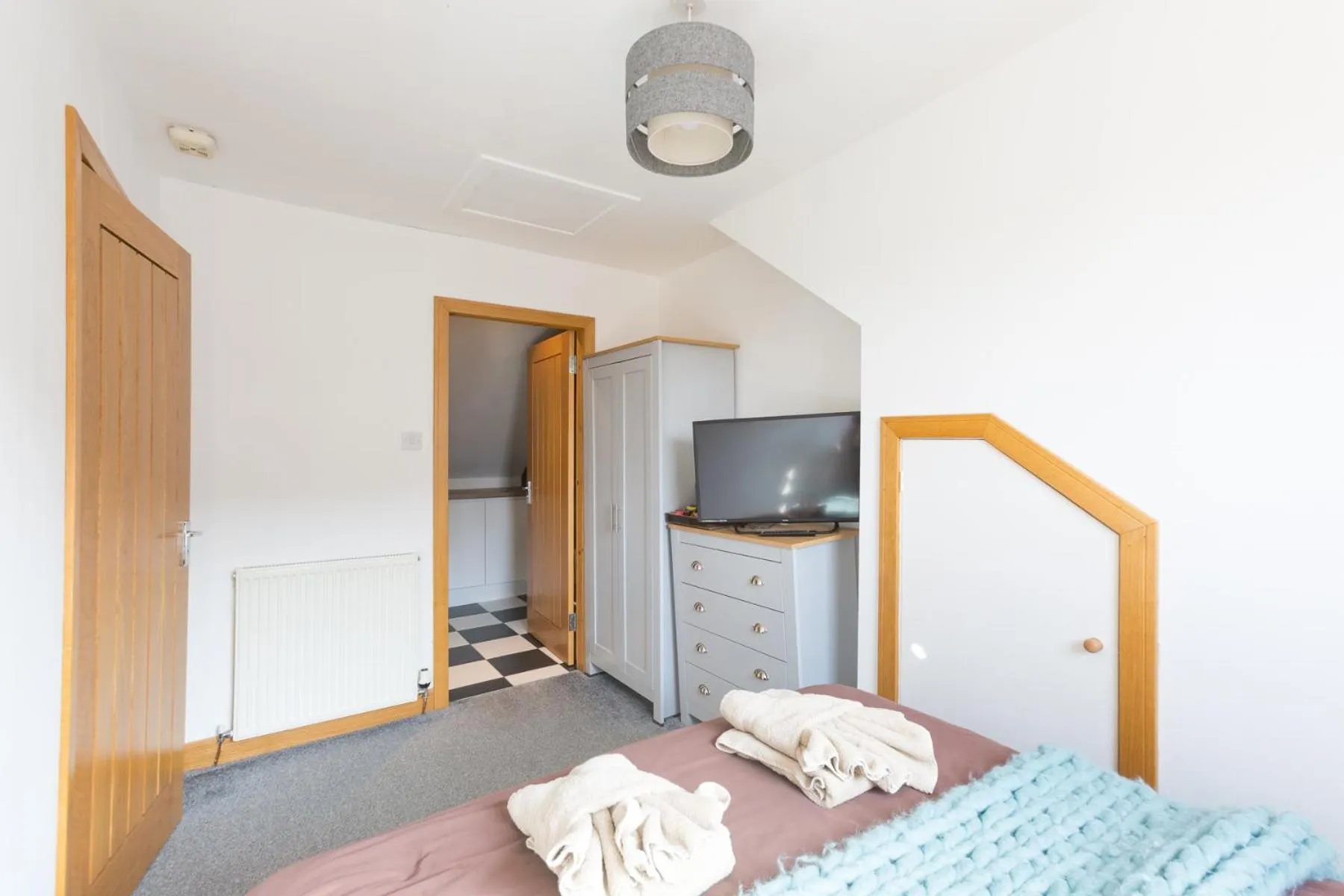 Bed in Bamse Guest House