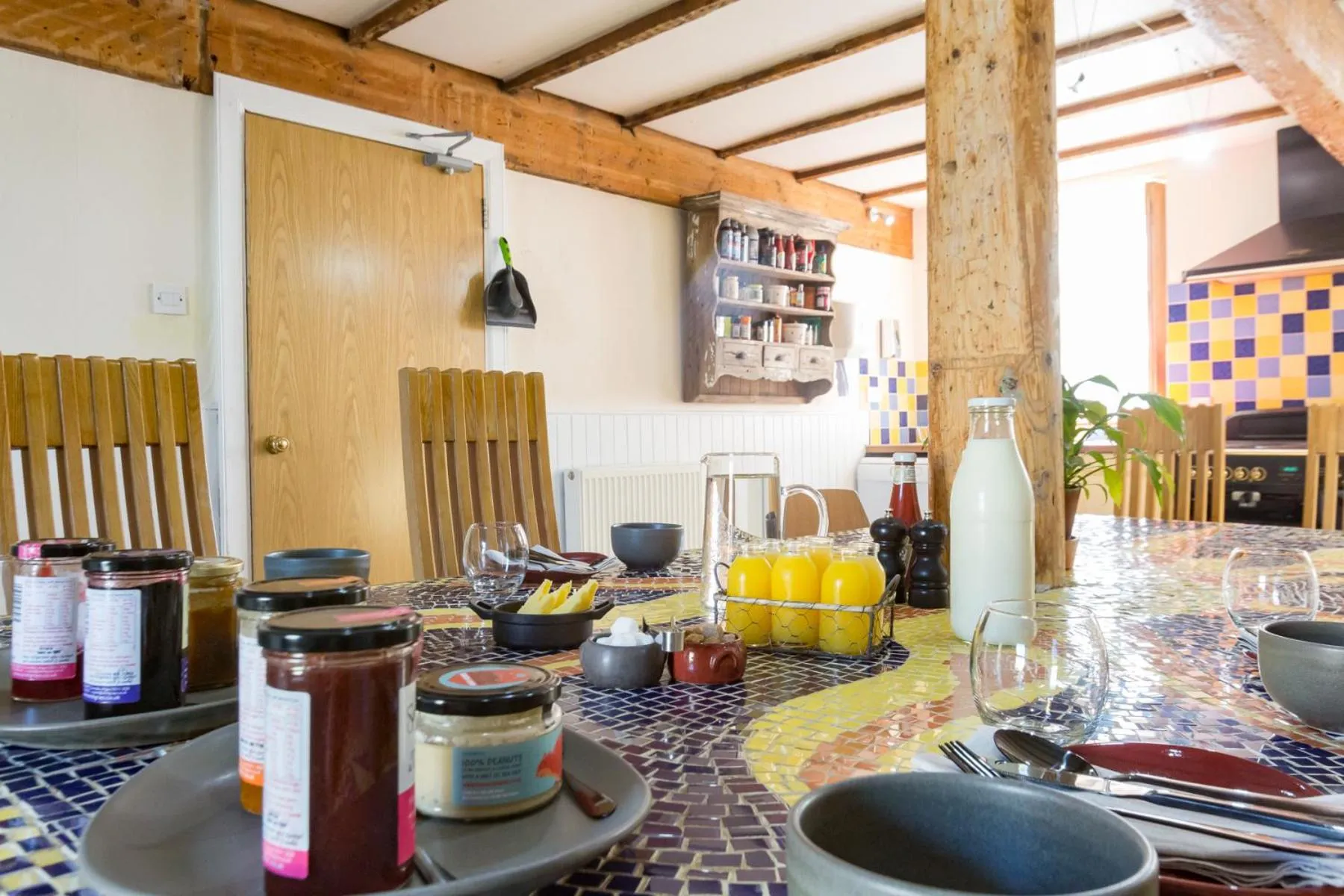 Dining area in Bamse Guest House