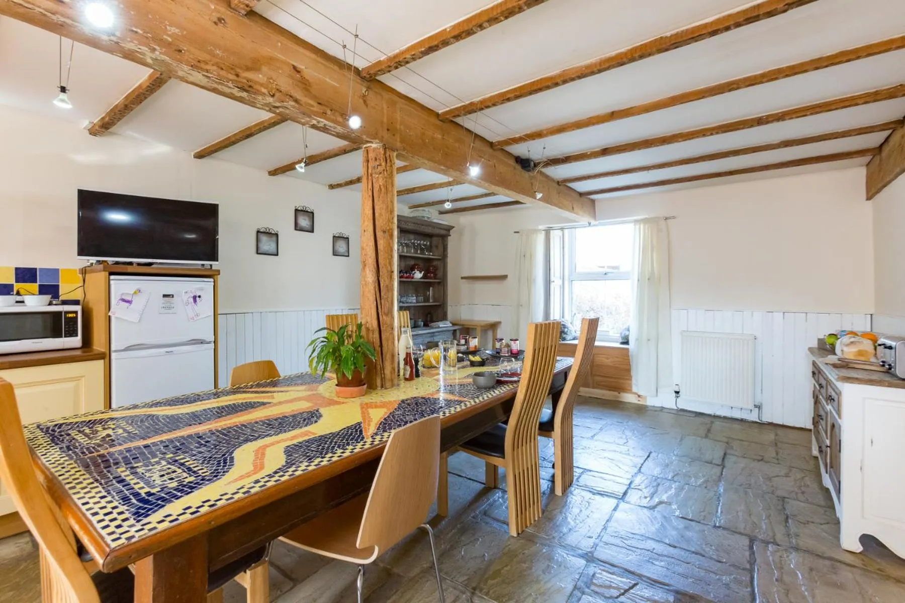 Dining area in Bamse Guest House