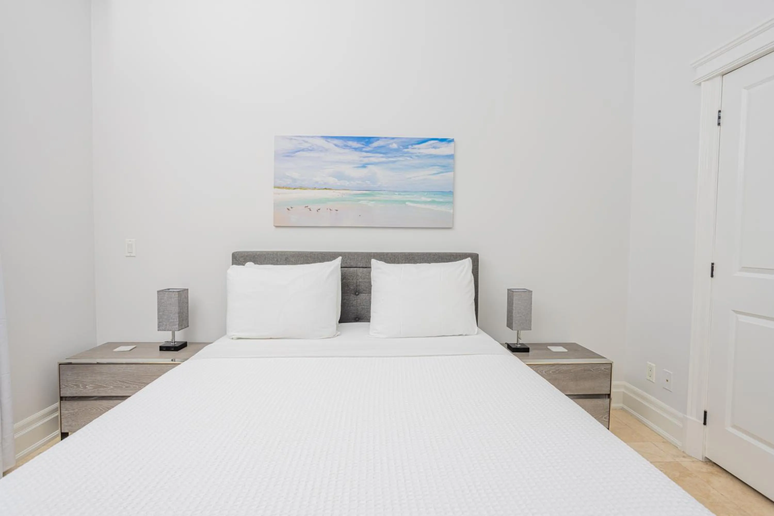 Bed in The Atrium Resort