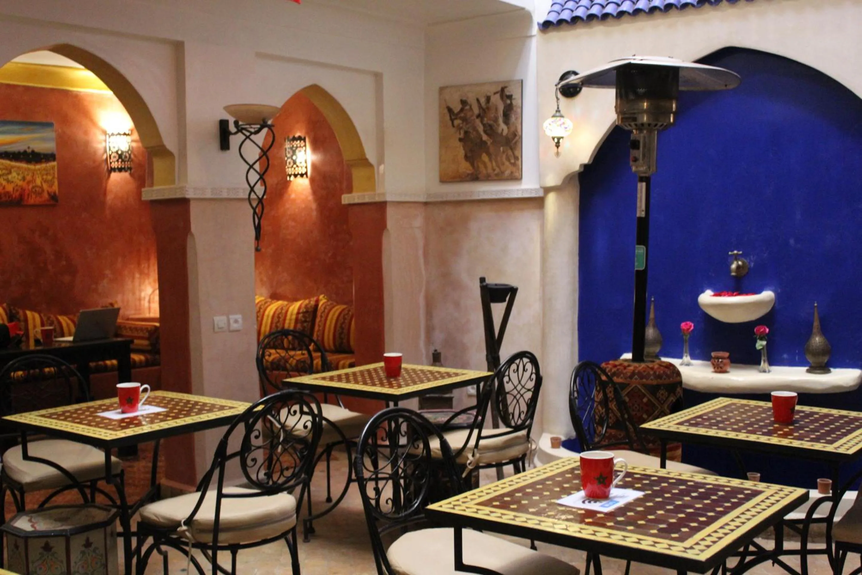 Dining area in Riad M'boja "Chez Ali Baba"