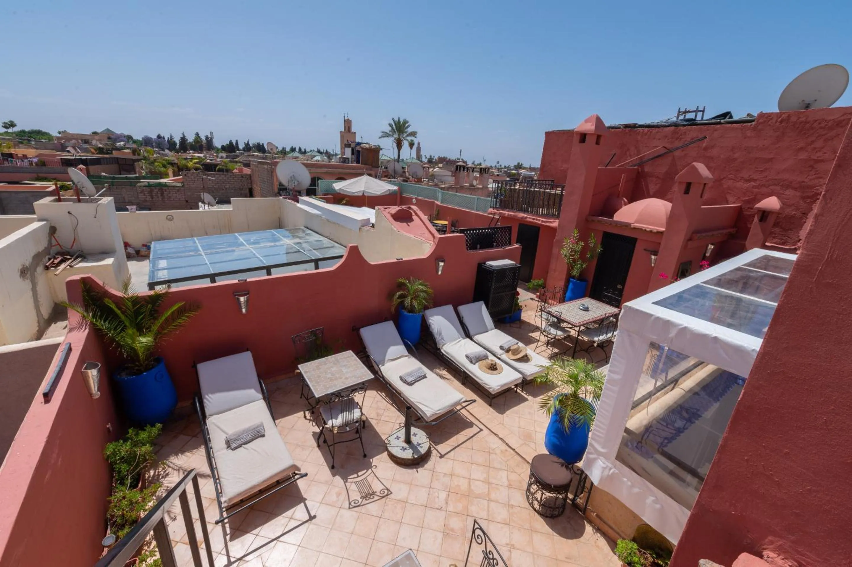 Patio in Riad M'boja "Chez Ali Baba"