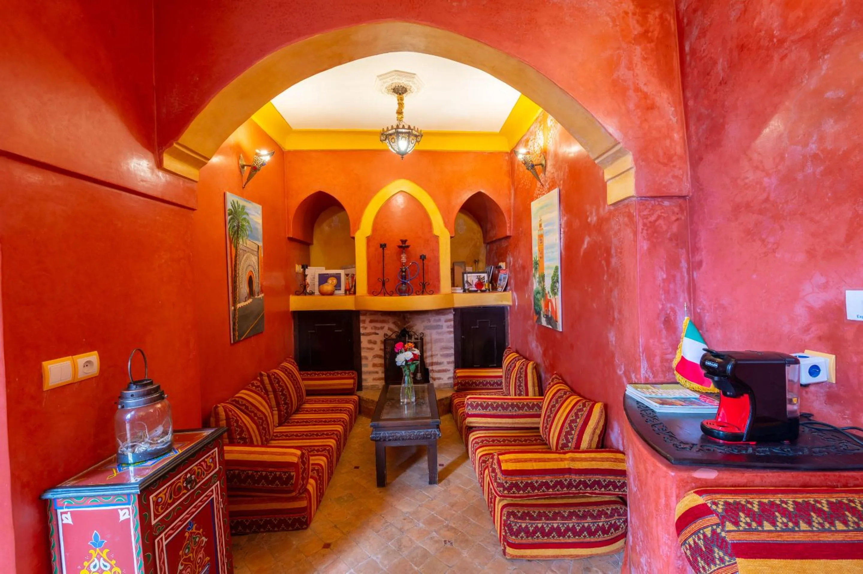 Living room in Riad M'boja "Chez Ali Baba"