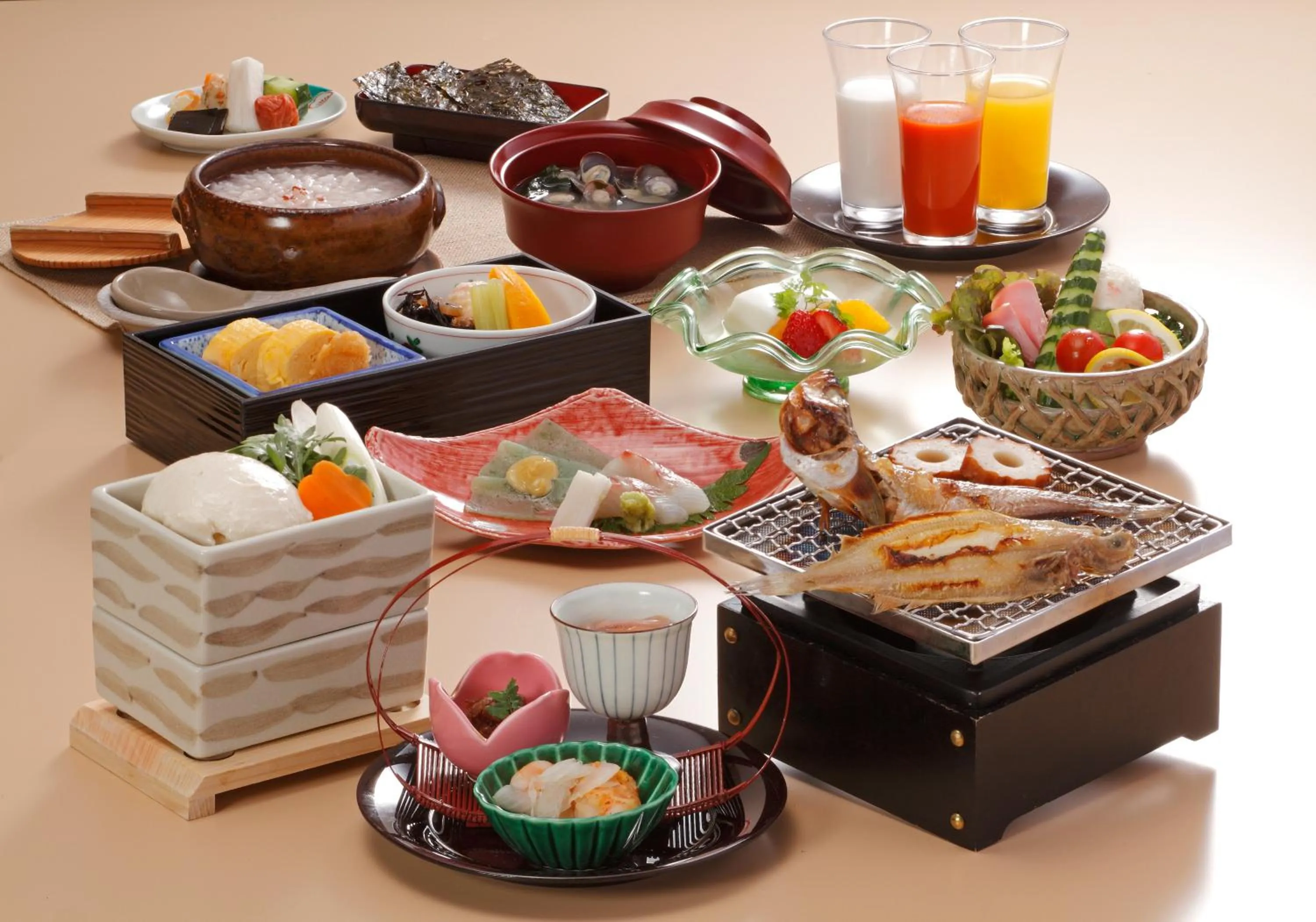 Breakfast in Kaike Shogetsu