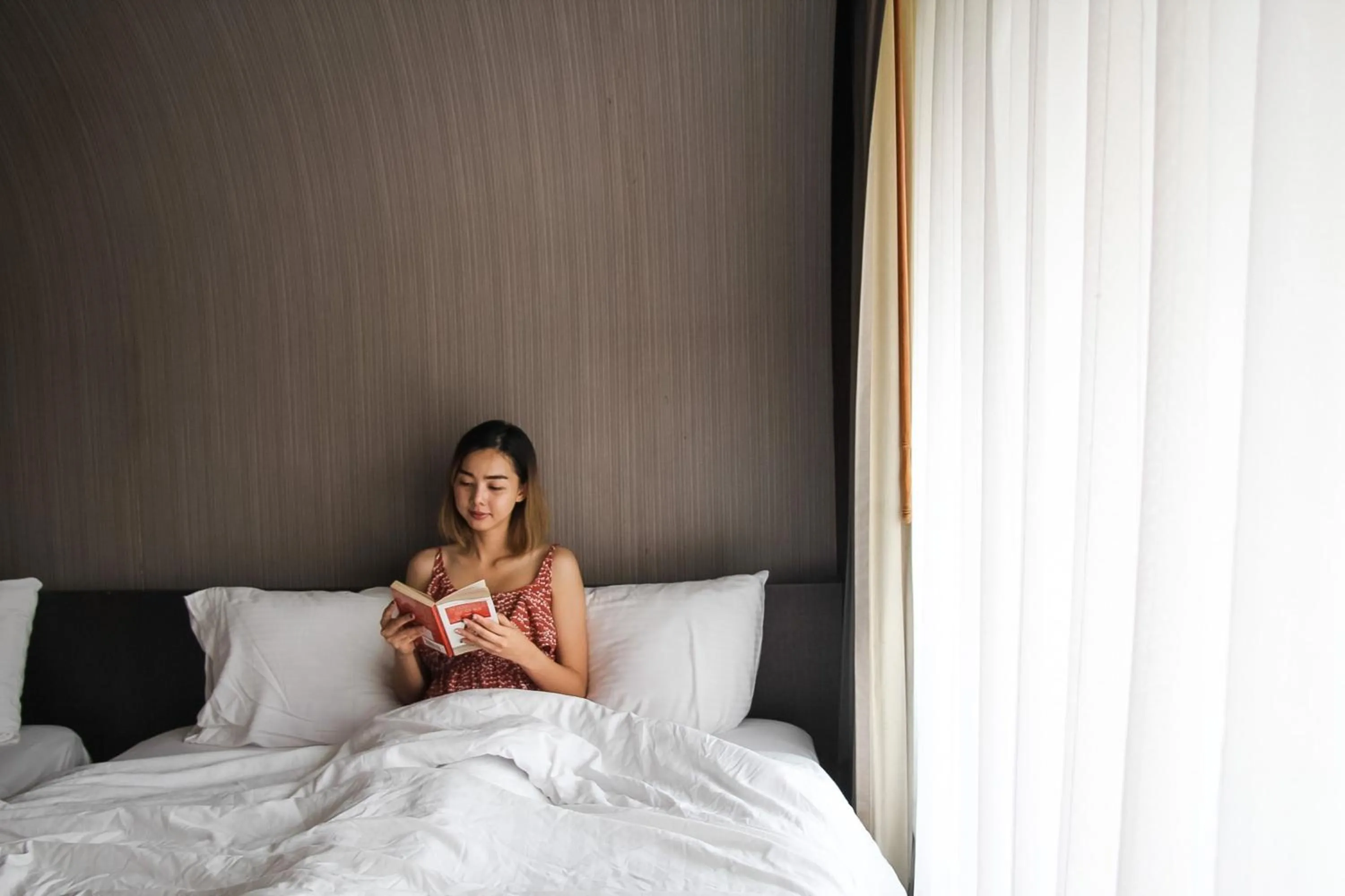 Photo of the whole room, Bed in Suan Sai Yok Resort