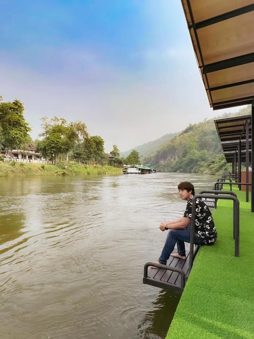 River view in Suan Sai Yok Resort