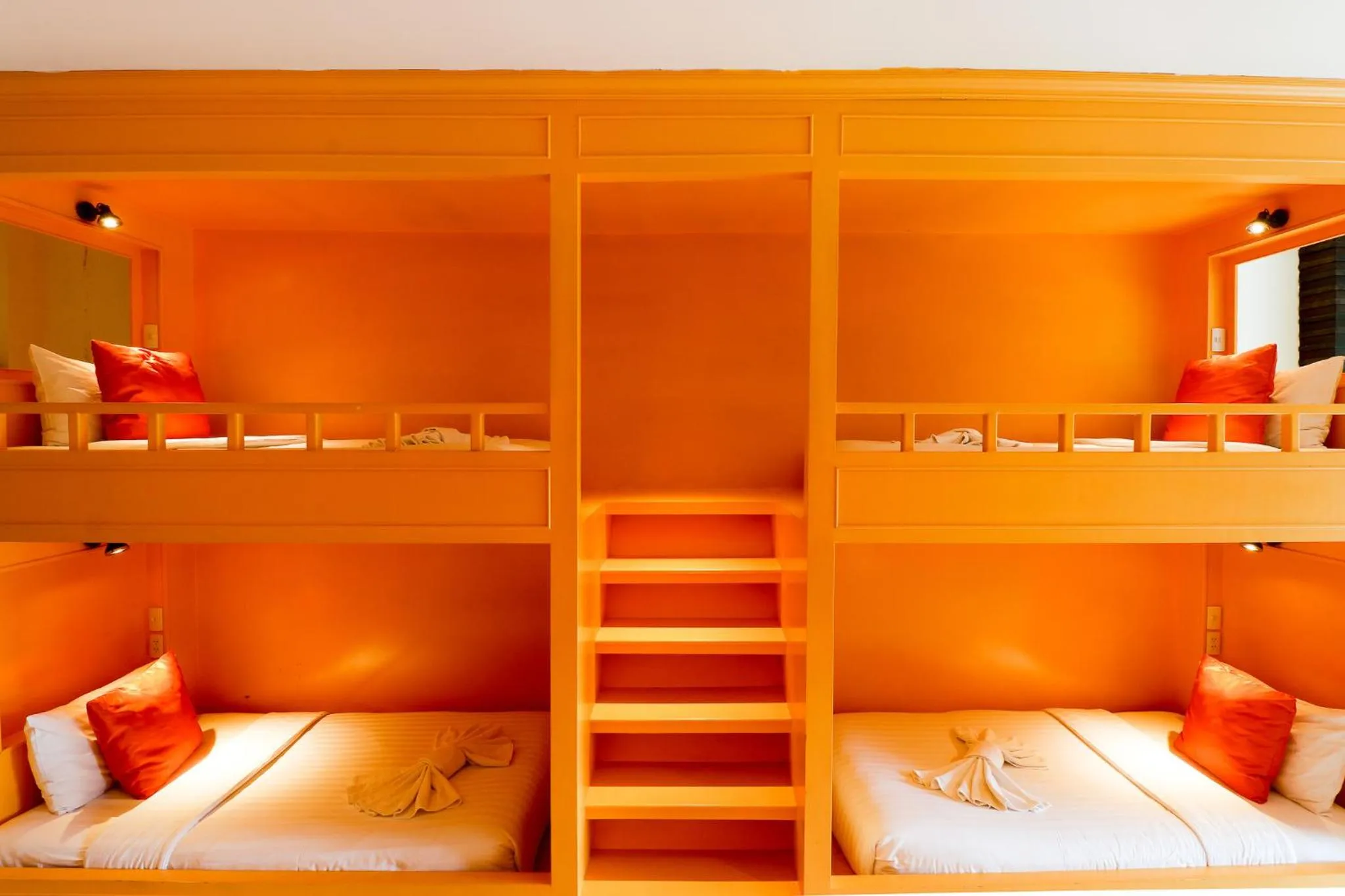 Photo of the whole room, Bed in Suan Sai Yok Resort