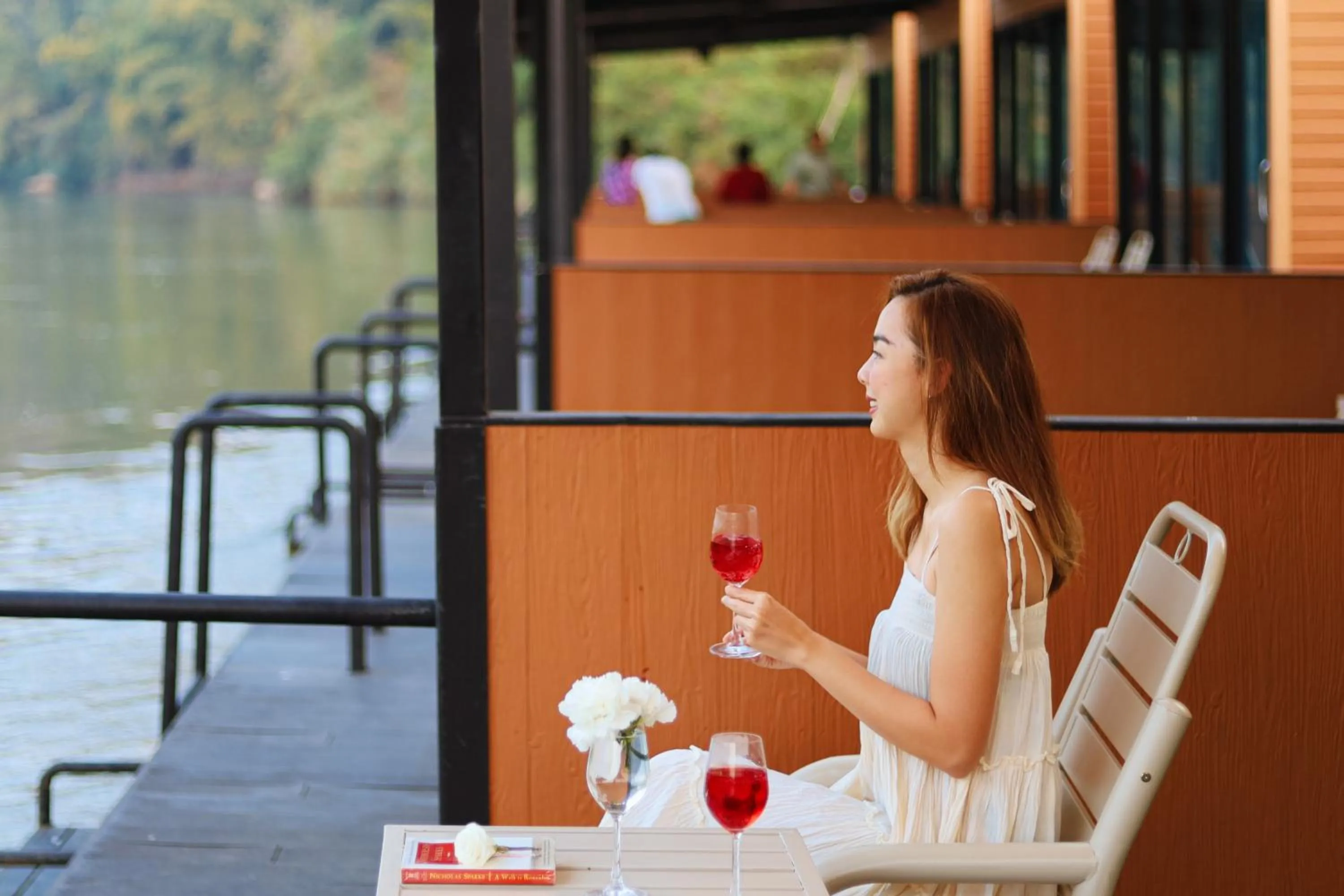 Balcony/Terrace in Suan Sai Yok Resort