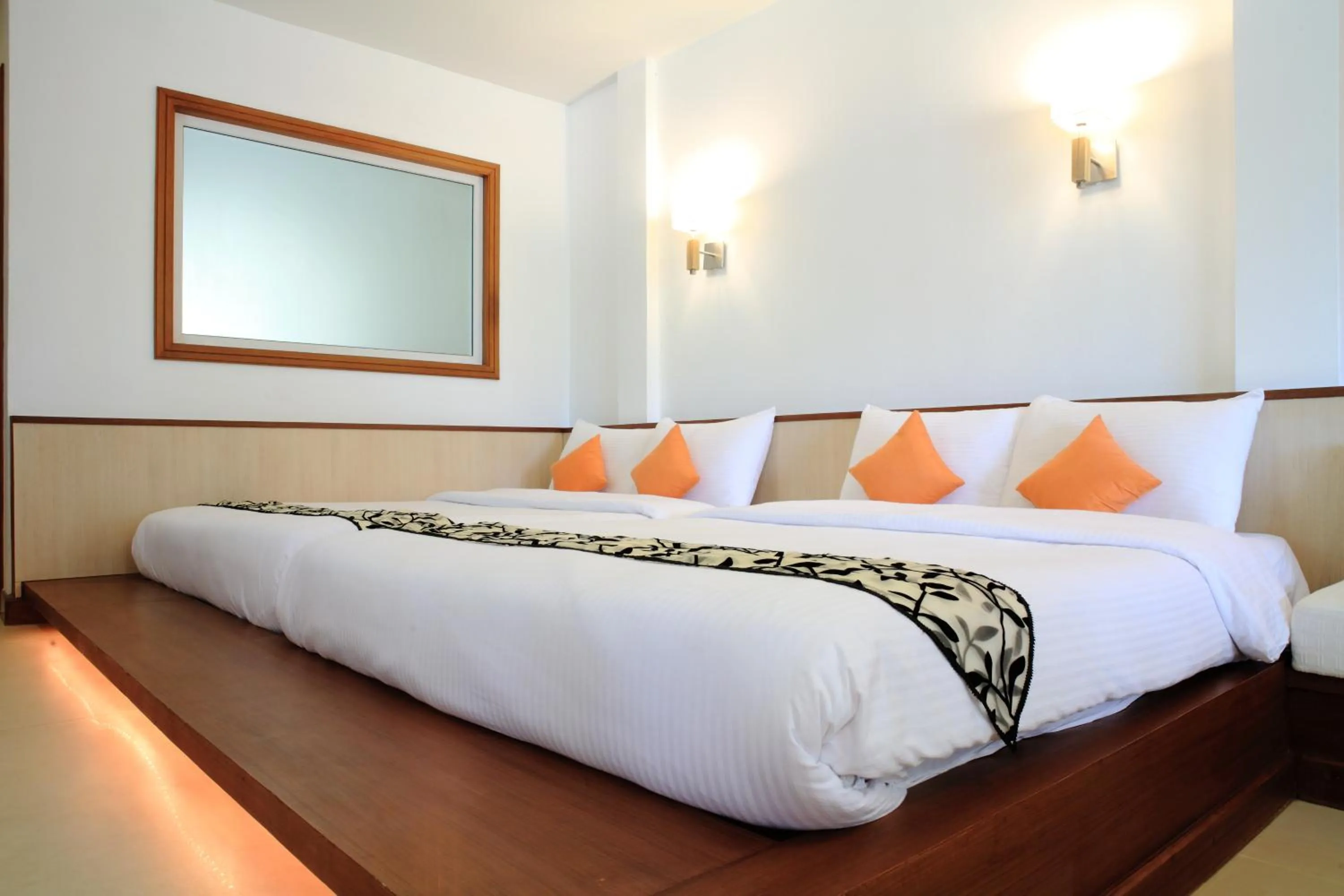 Bed in Suan Sai Yok Resort
