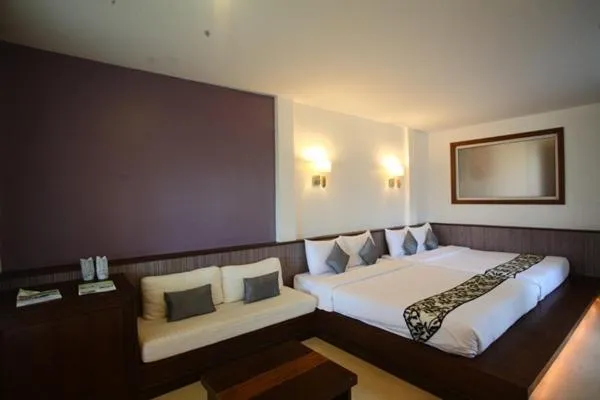 Bed in Suan Sai Yok Resort