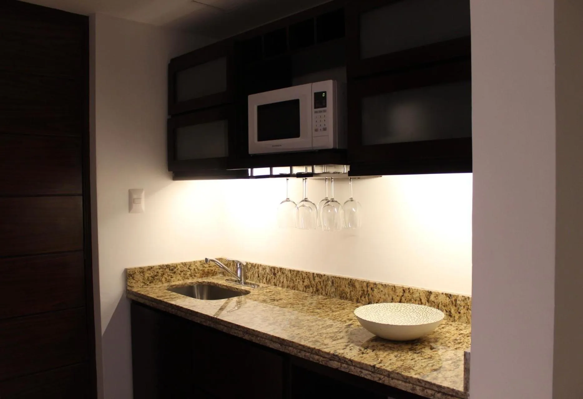 Kitchen or kitchenette in Mesón de la Luna Hotel & Spa