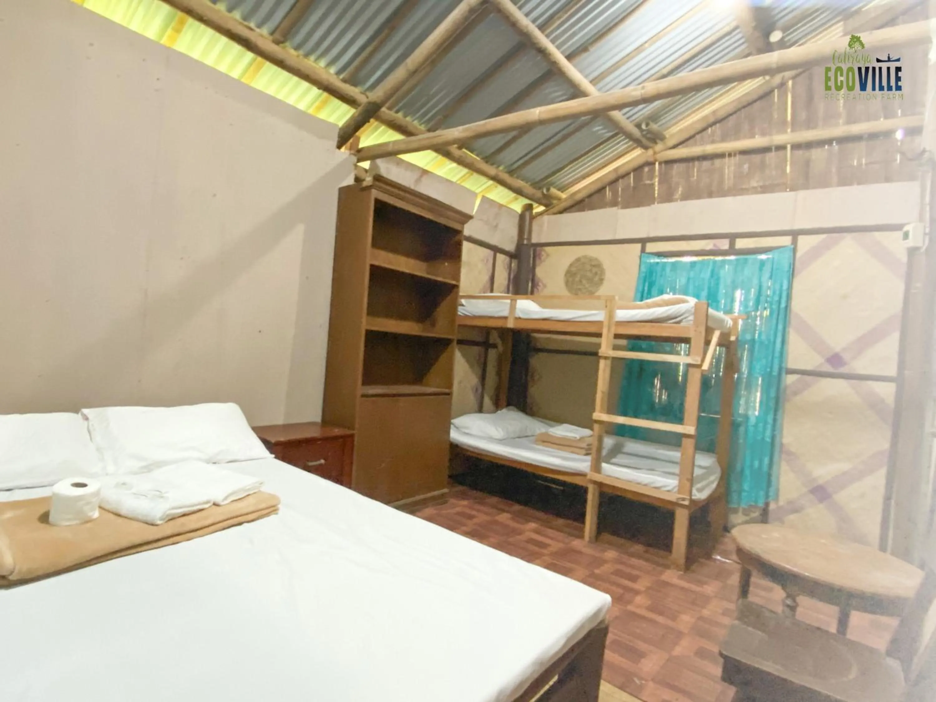 Bed in Caliraya Ecoville Recreation and Farm Resort