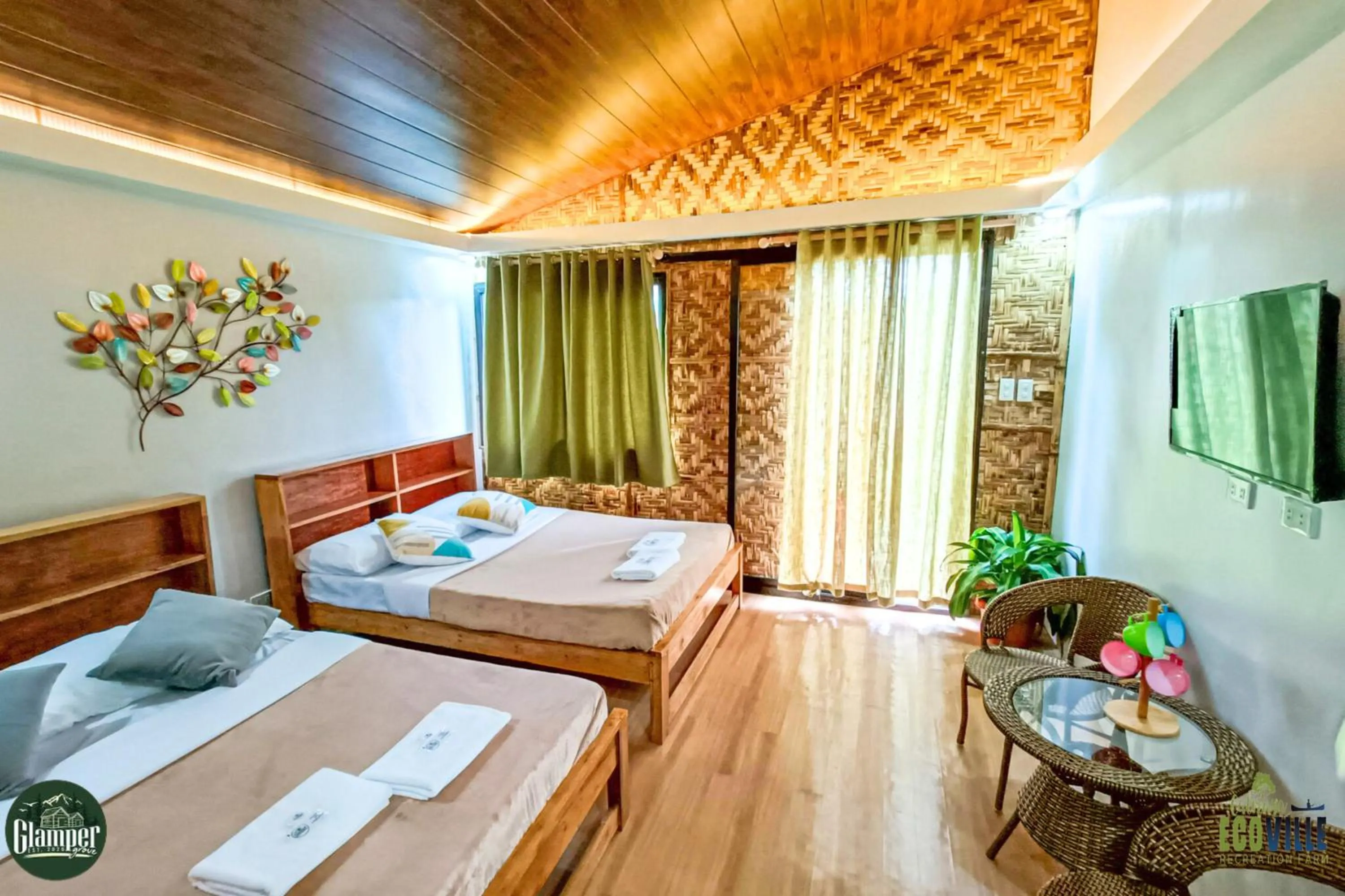 Bedroom, Bed in Caliraya Ecoville Recreation and Farm Resort
