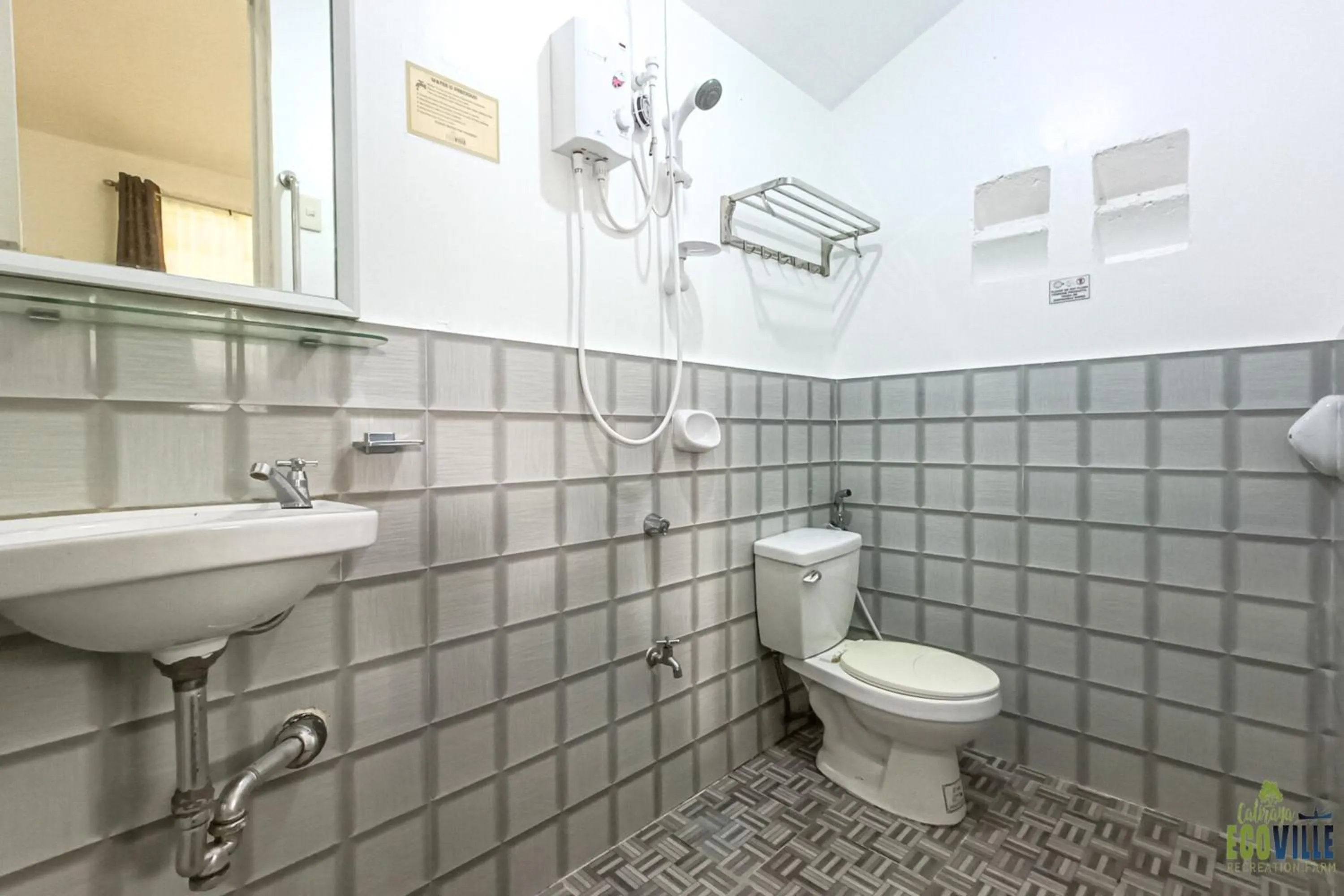 Bathroom in Caliraya Ecoville Recreation and Farm Resort