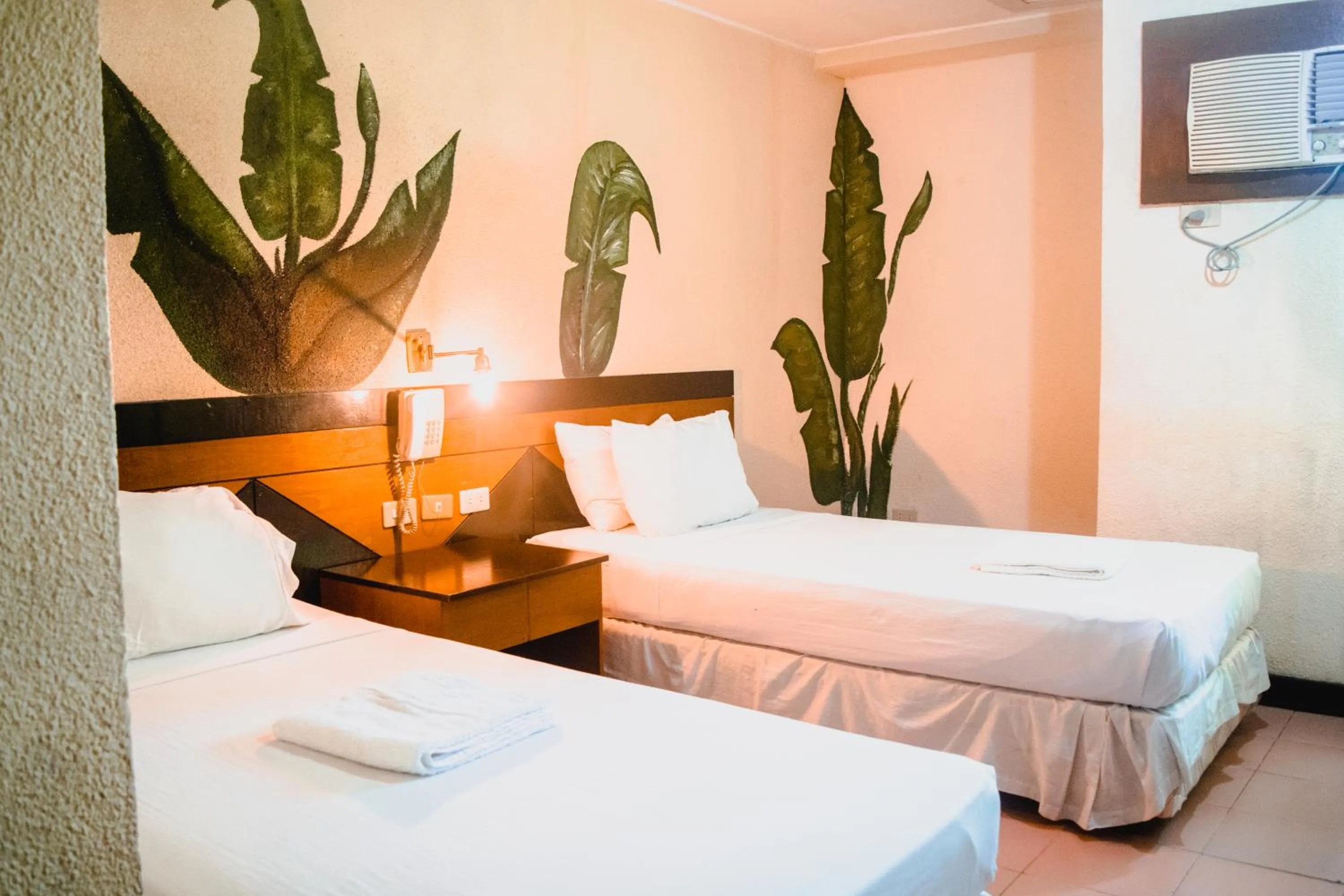 Bed in Country Village Hotel