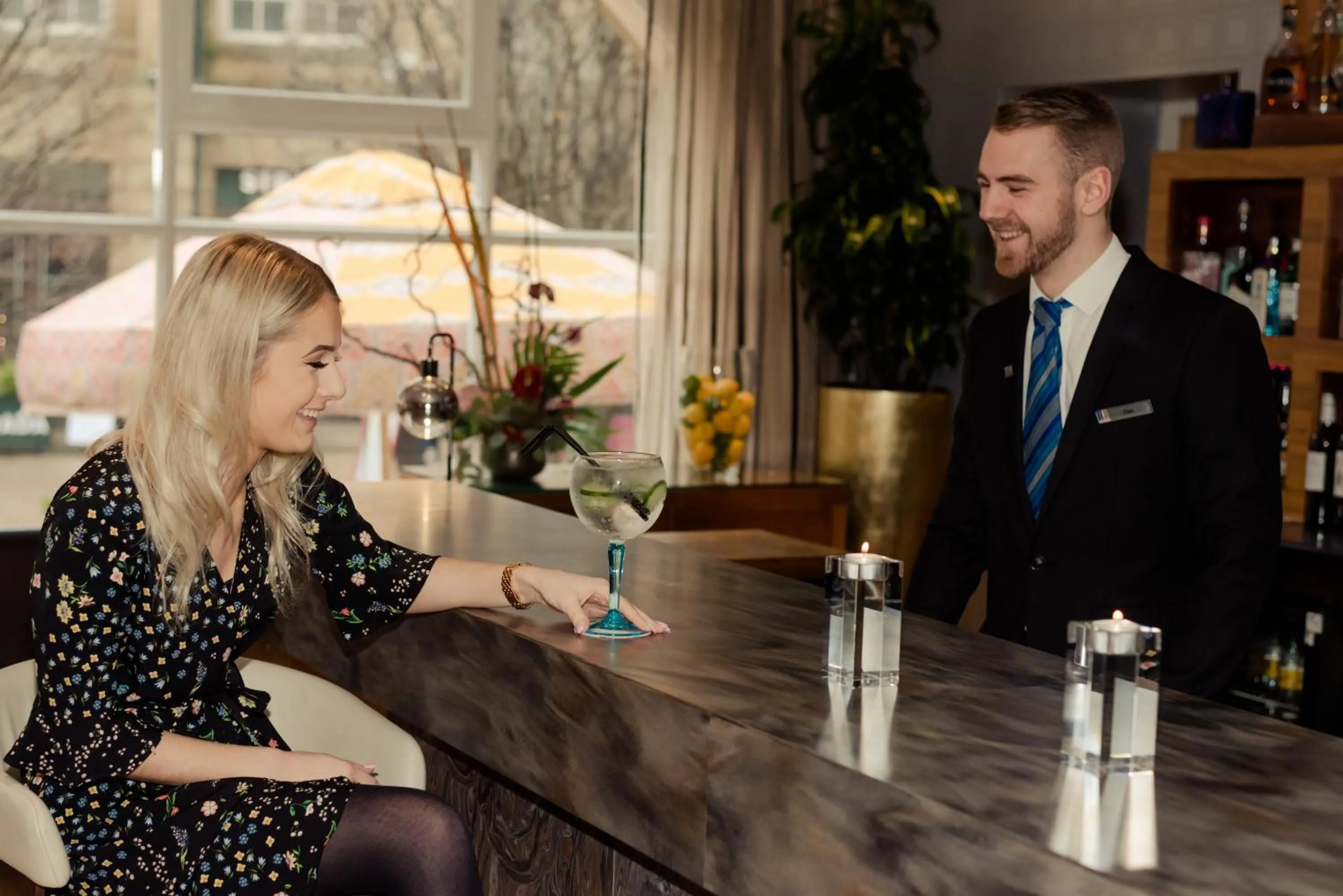 Lounge or bar in Leopold Hotel