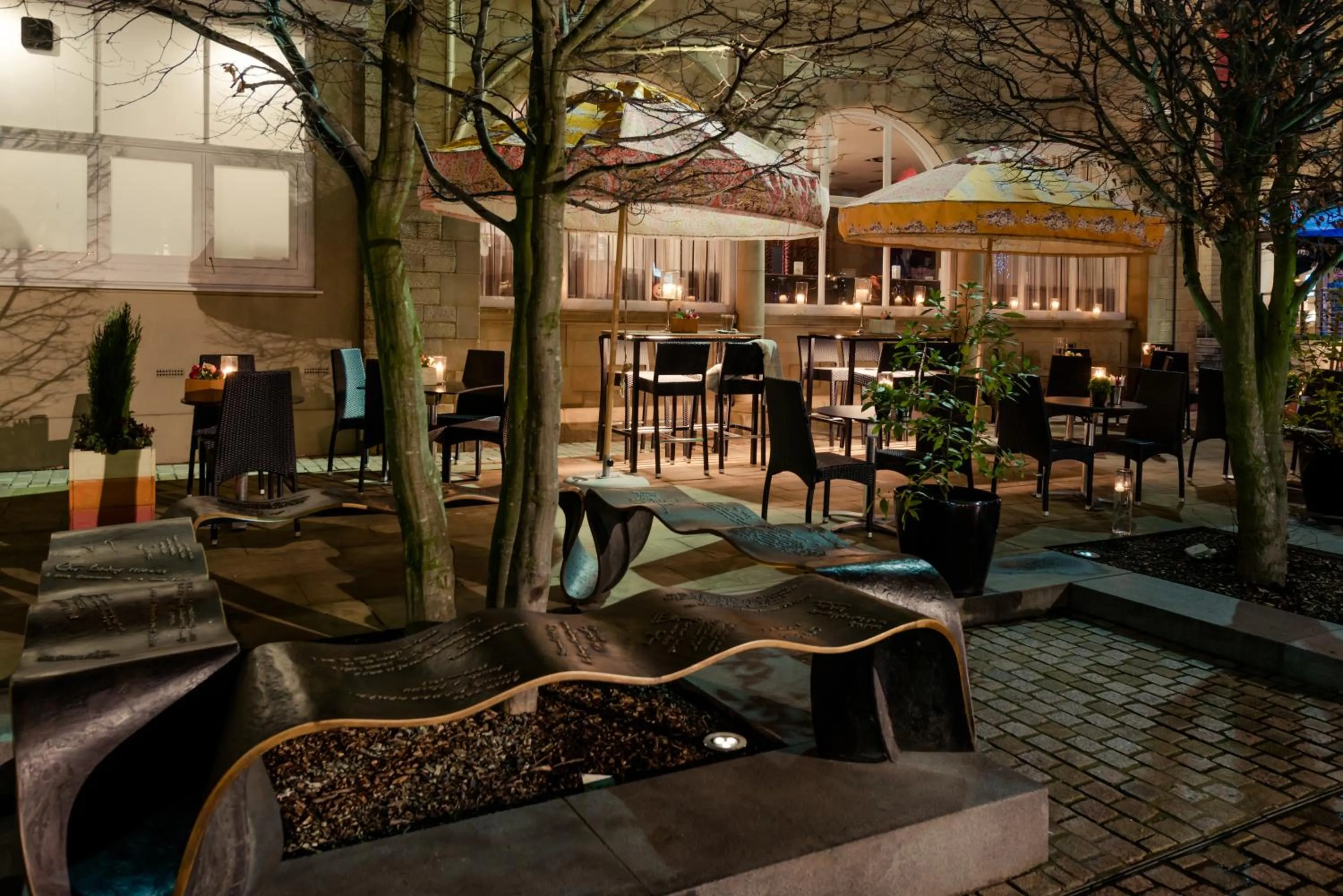 Balcony/Terrace in Leopold Hotel