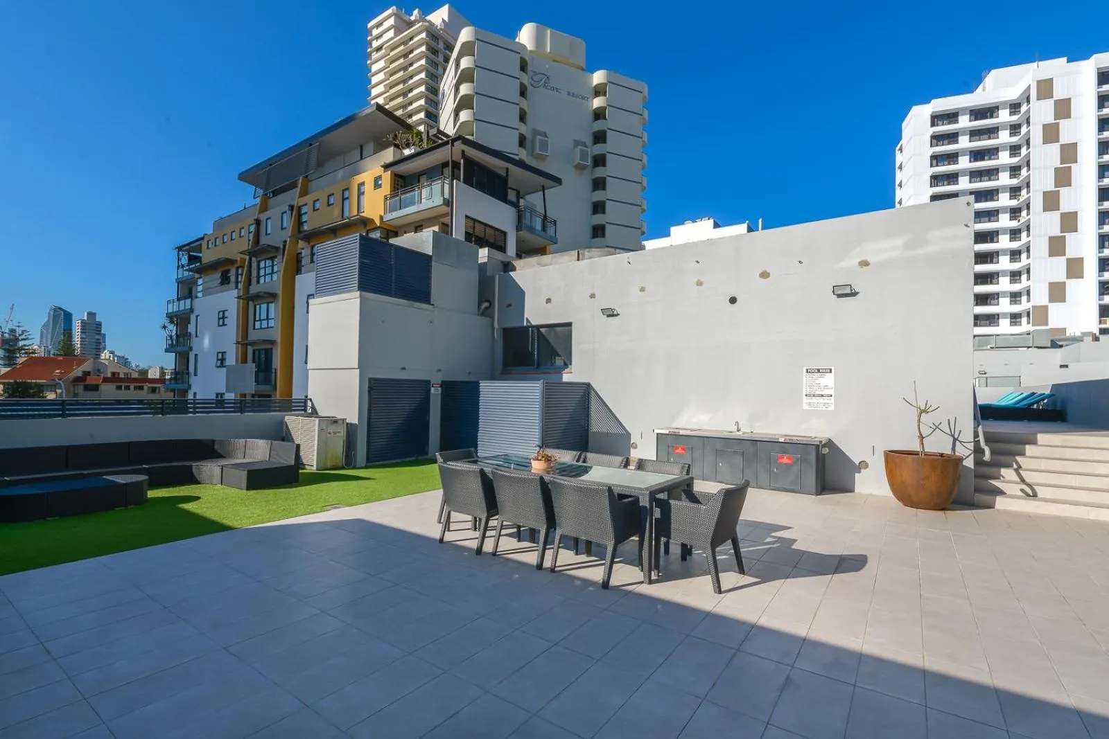 Balcony/Terrace in Victoria Square Apartments