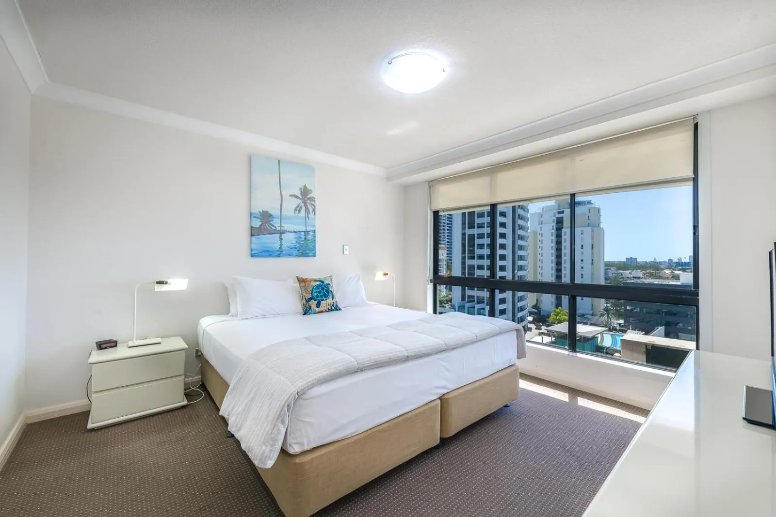 Photo of the whole room, Bed in Victoria Square Apartments